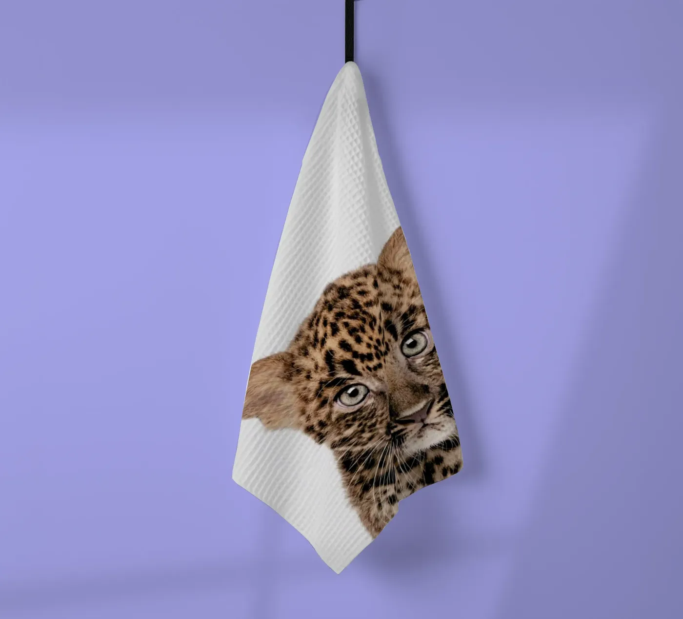 Leopard tea towel by Paws & Claws