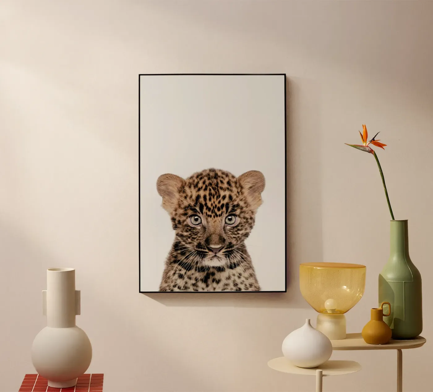 Leopard plexiglass da Paws & Claws