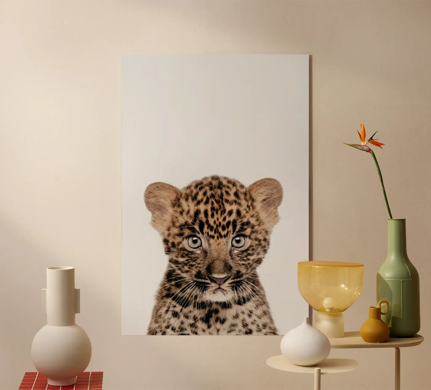 Leopard plexiglass da Paws & Claws