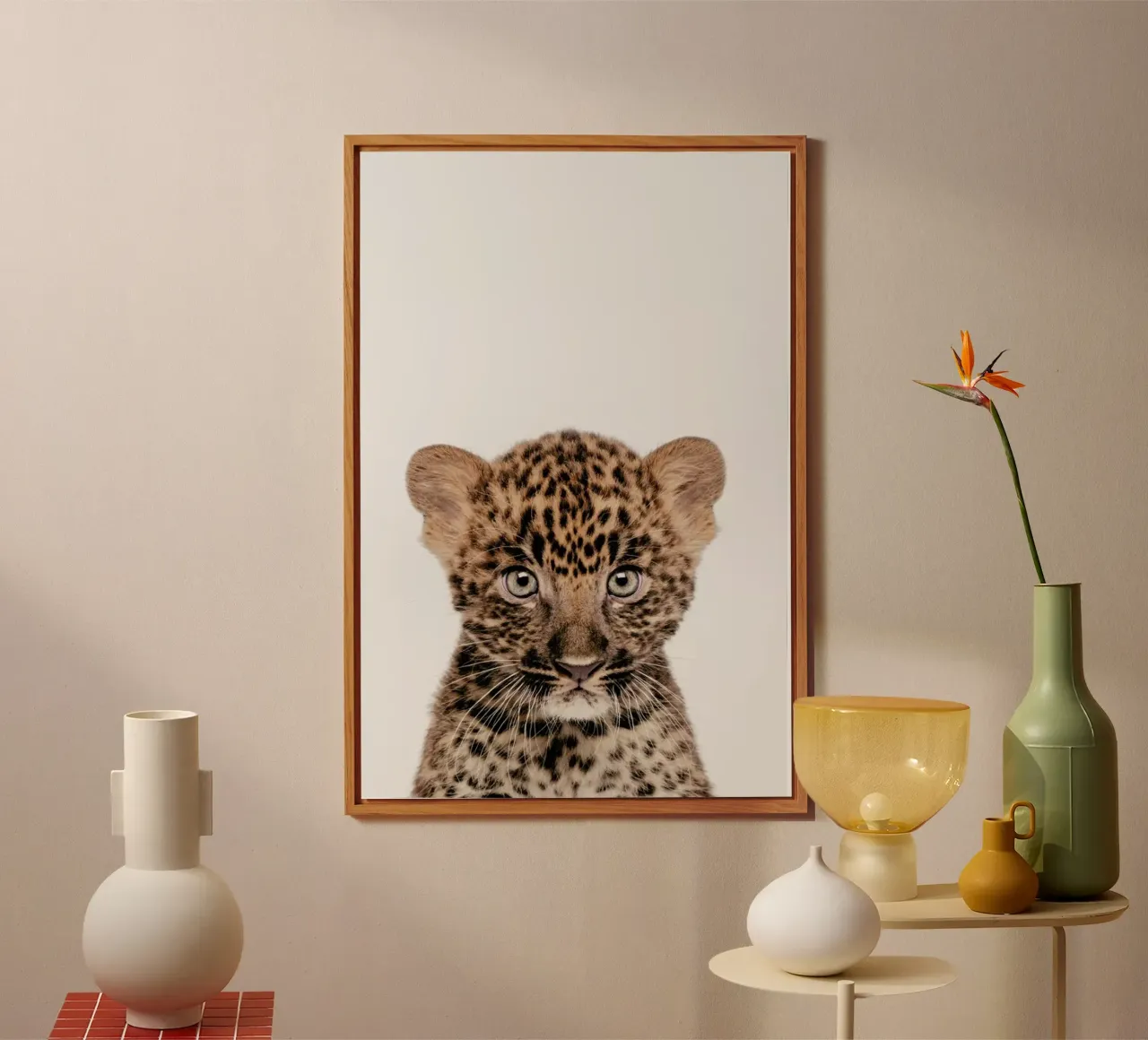 Leopard alluminio dibond da Paws & Claws