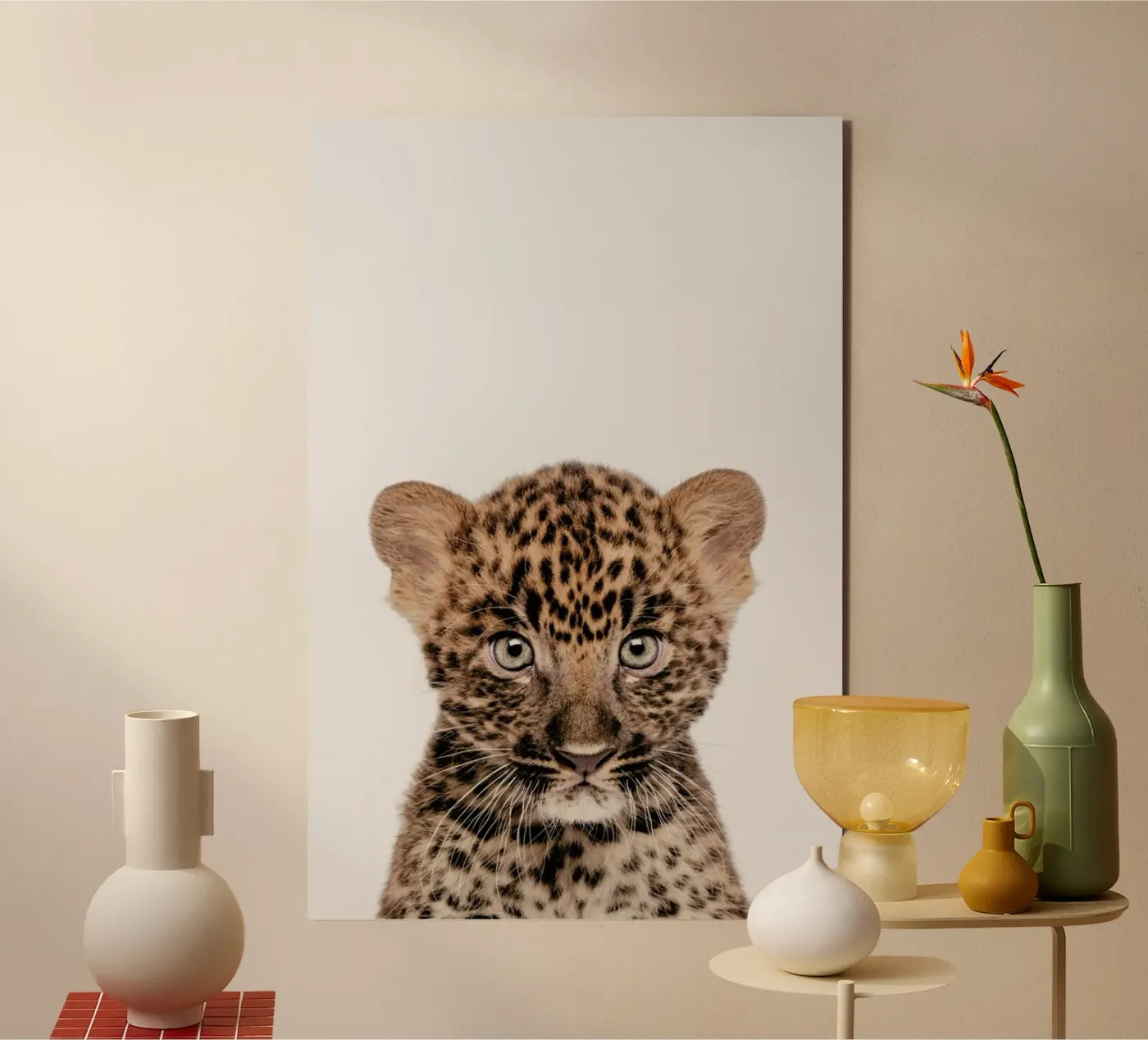 Leopard forex-plaat van Paws & Claws