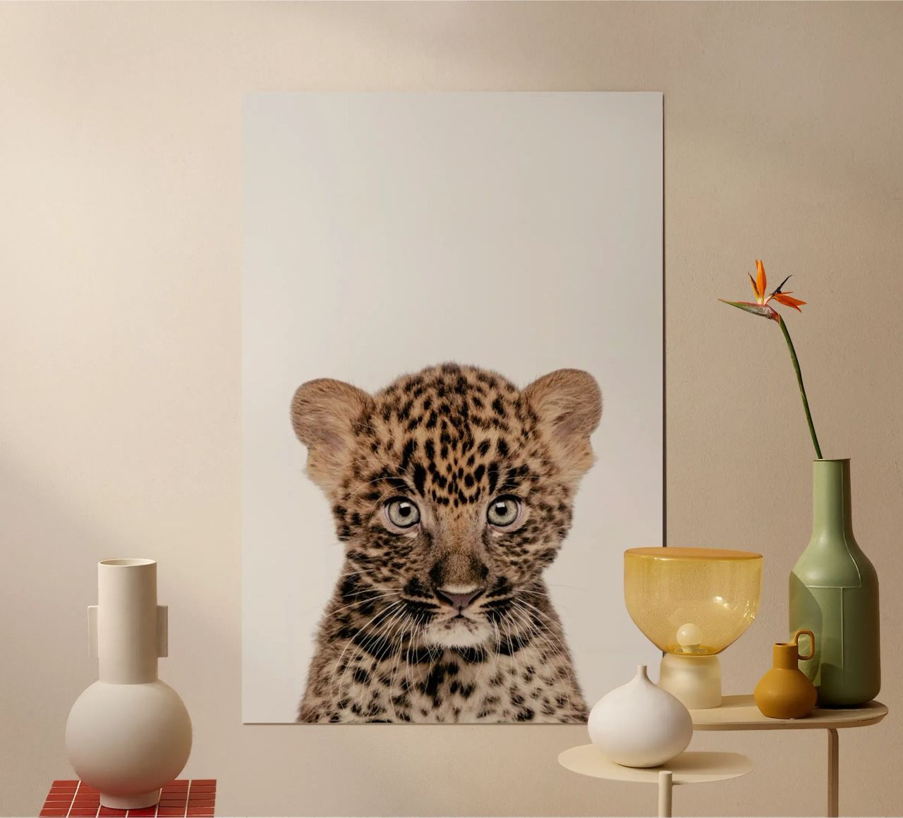 Leopard Poster von Paws & Claws