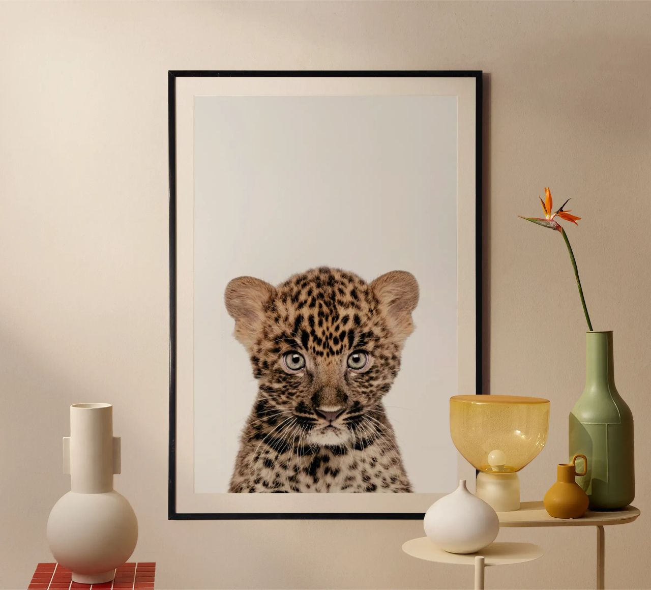 Leopard Poster von Paws & Claws