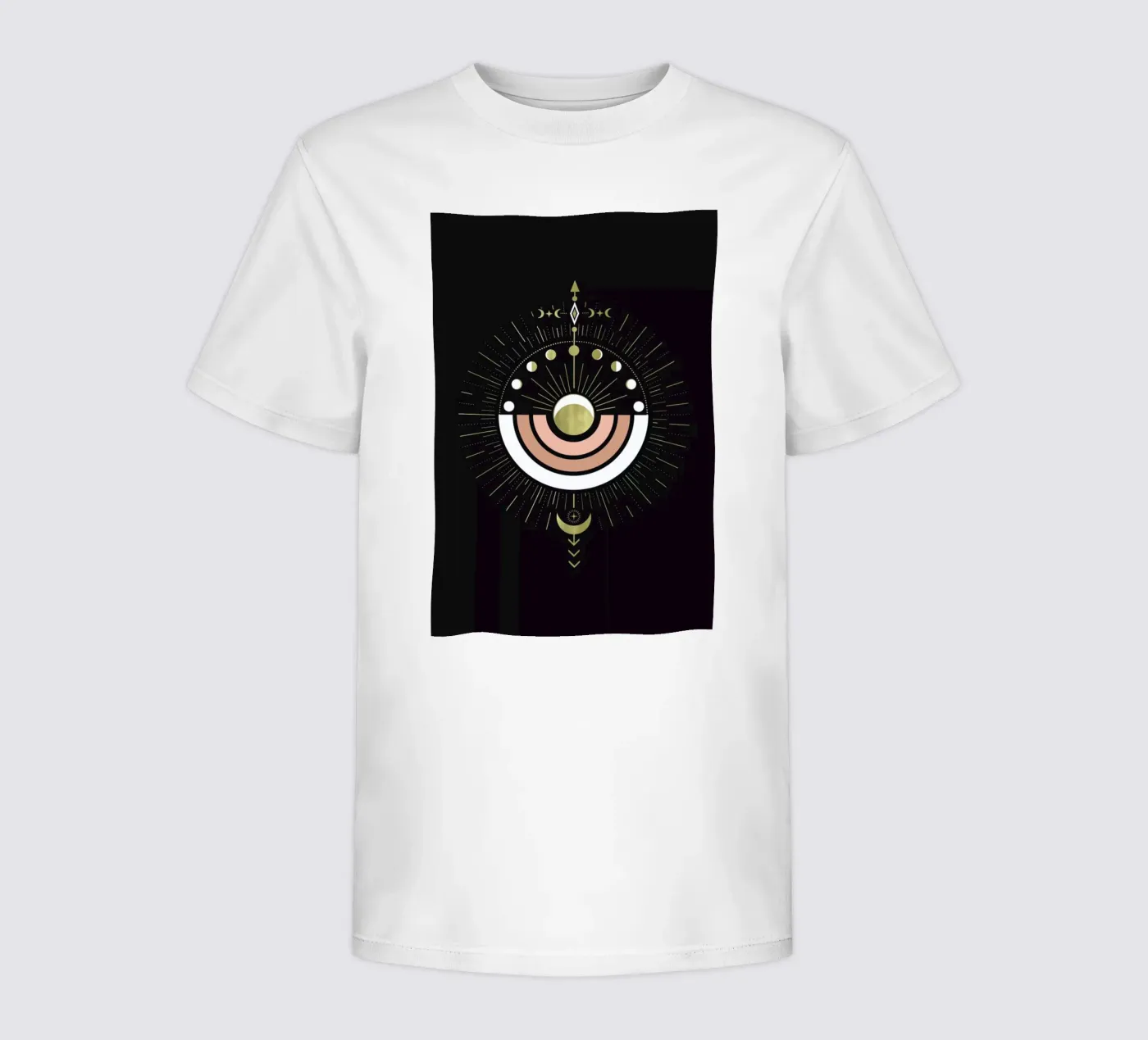 Full Magic Moon Kinder T-Shirt von cafelab