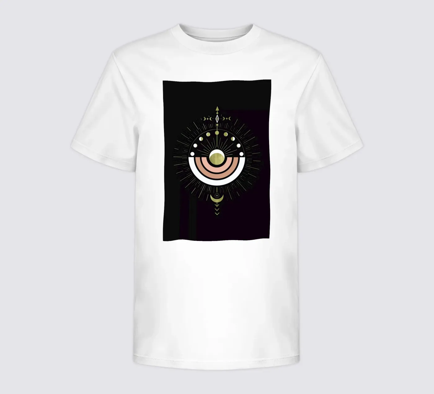 Full Magic Moon Kinder T-Shirt von cafelab