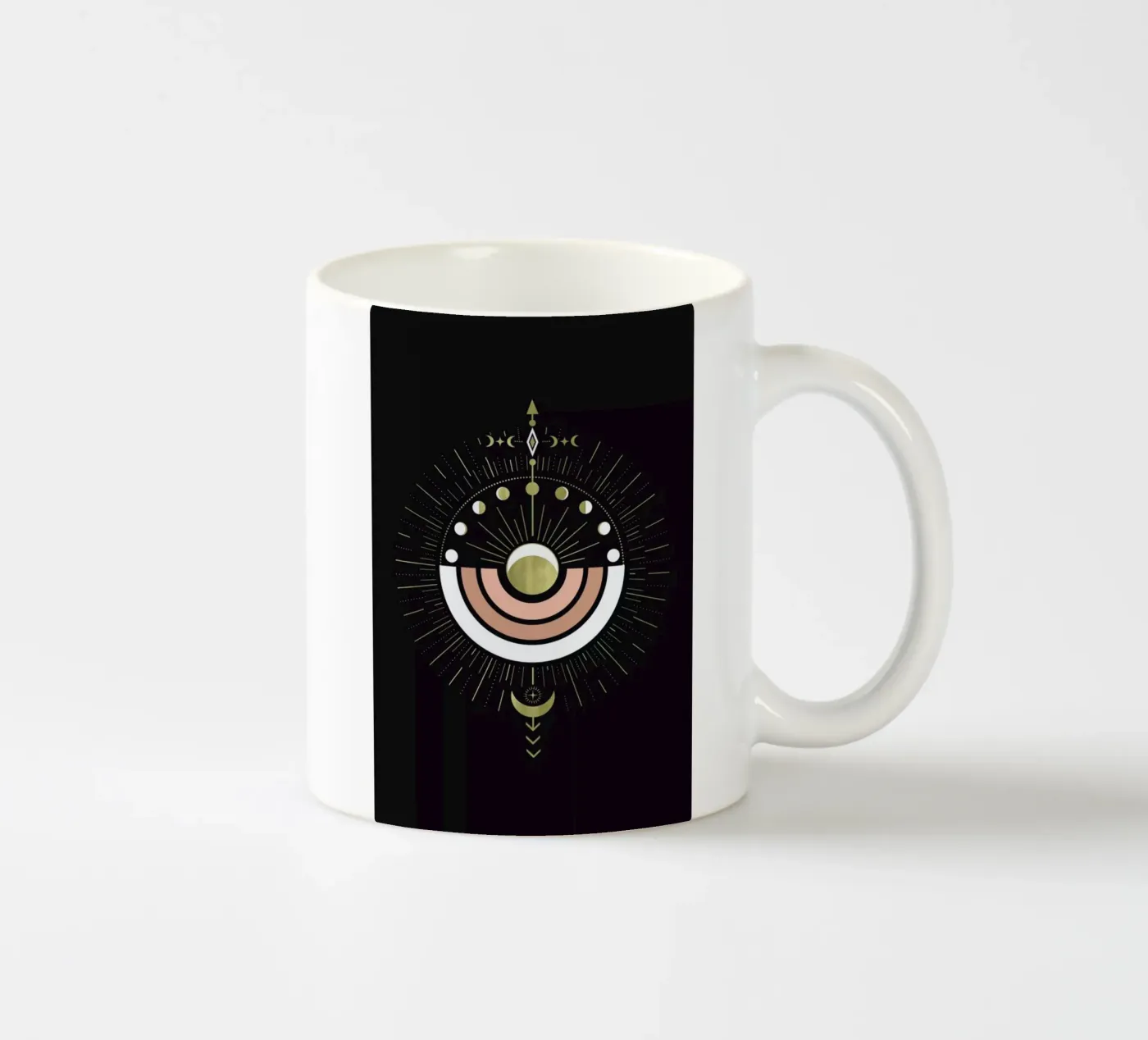 Full Magic Moon ceramic mug by cafelab