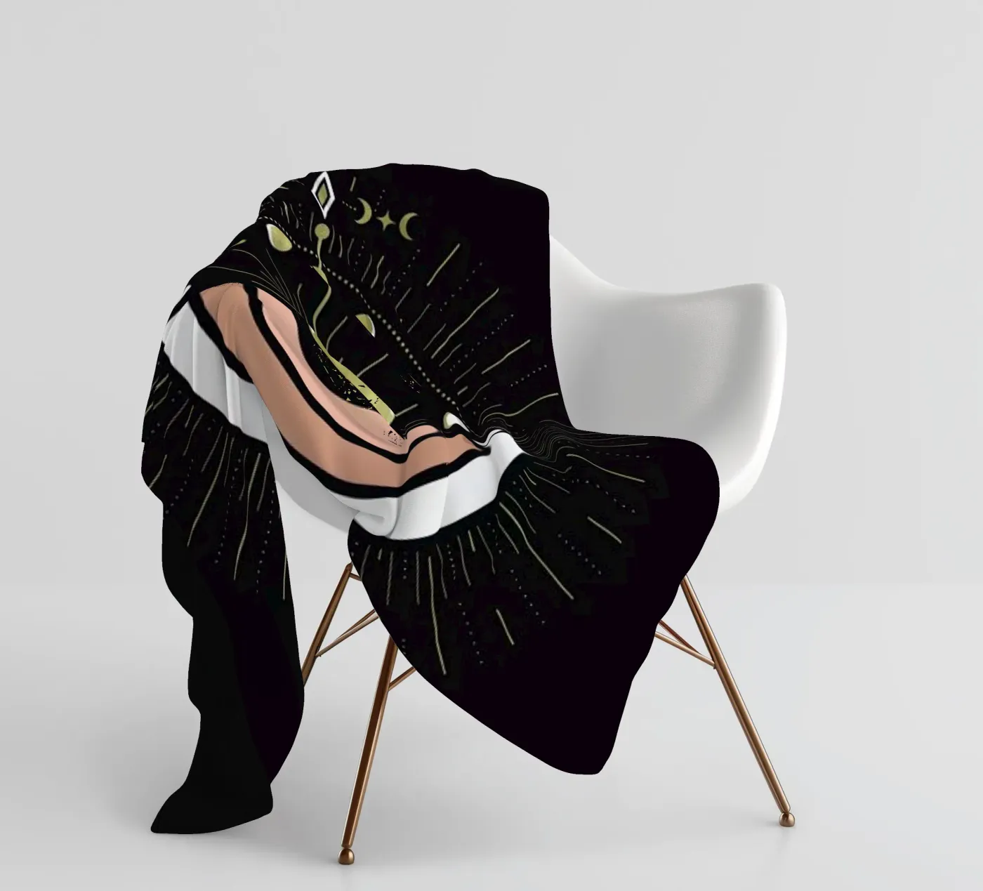 Full Magic Moon fleecedeken van cafelab