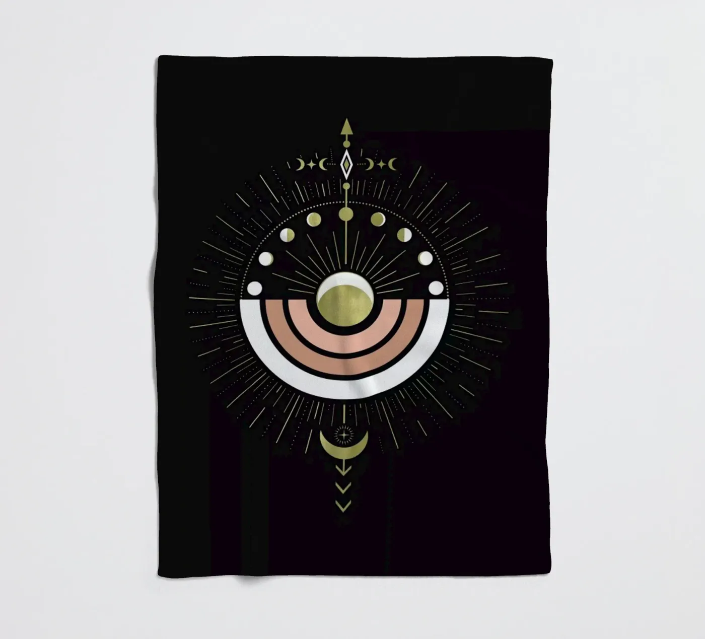 Full Magic Moon fleecedeken van cafelab