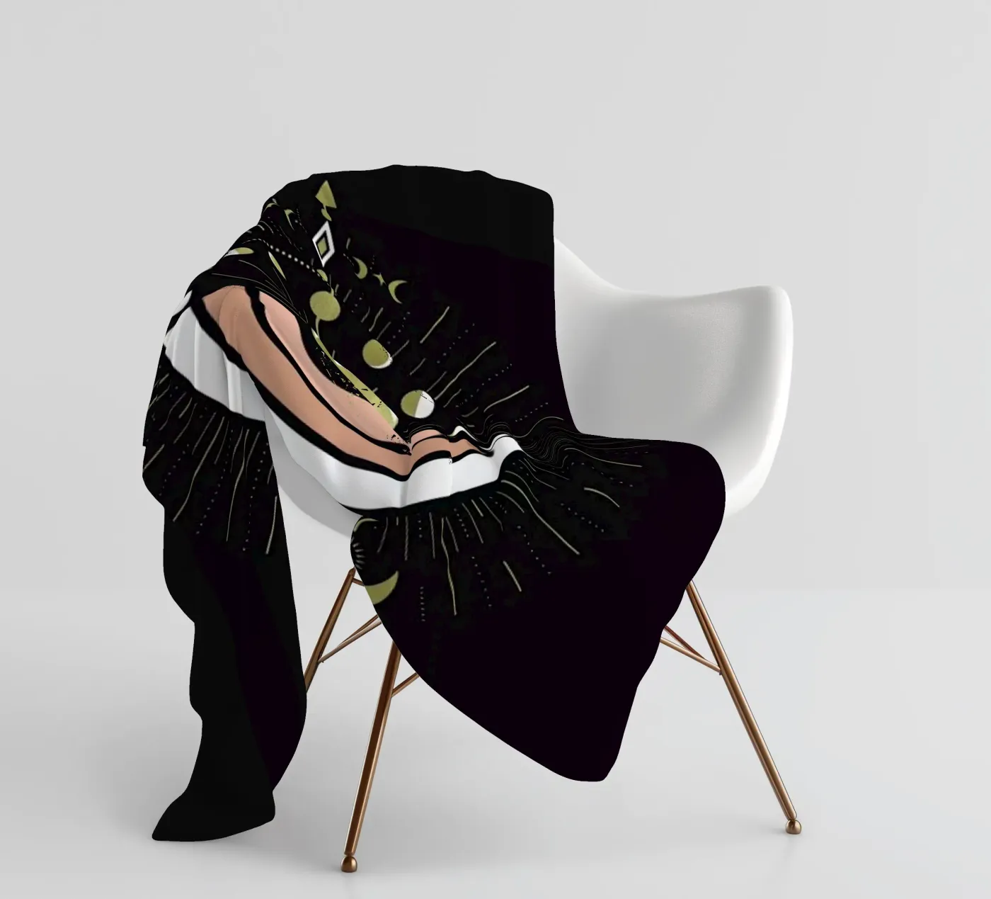 Full Magic Moon fleecedeken van cafelab