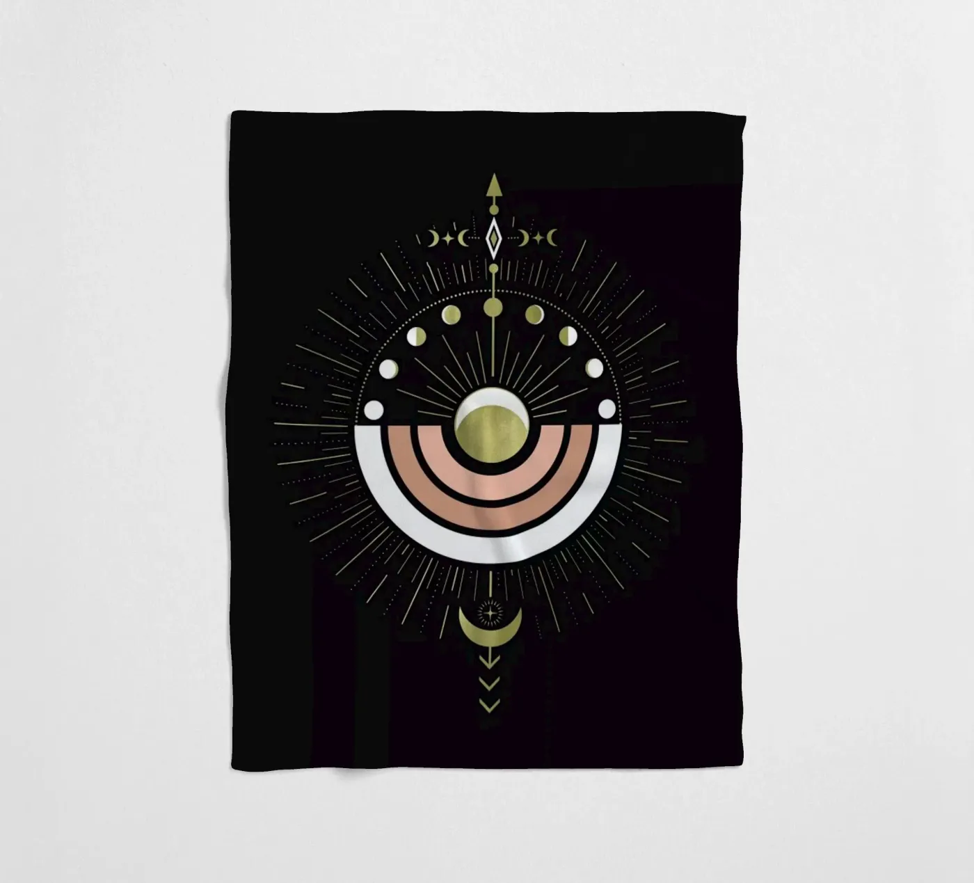 Full Magic Moon fleecedeken van cafelab