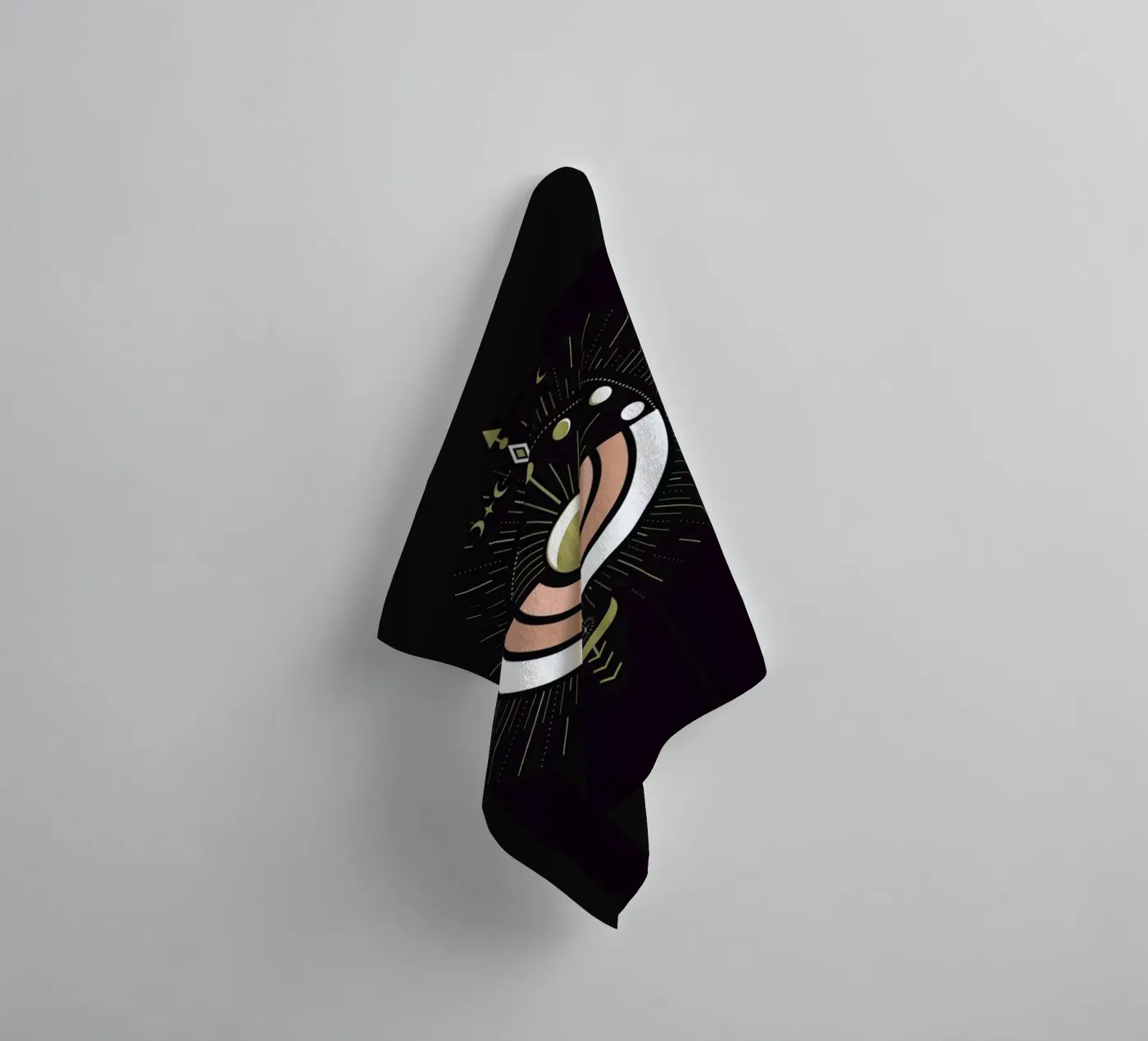 Full Magic Moon badhanddoek van cafelab