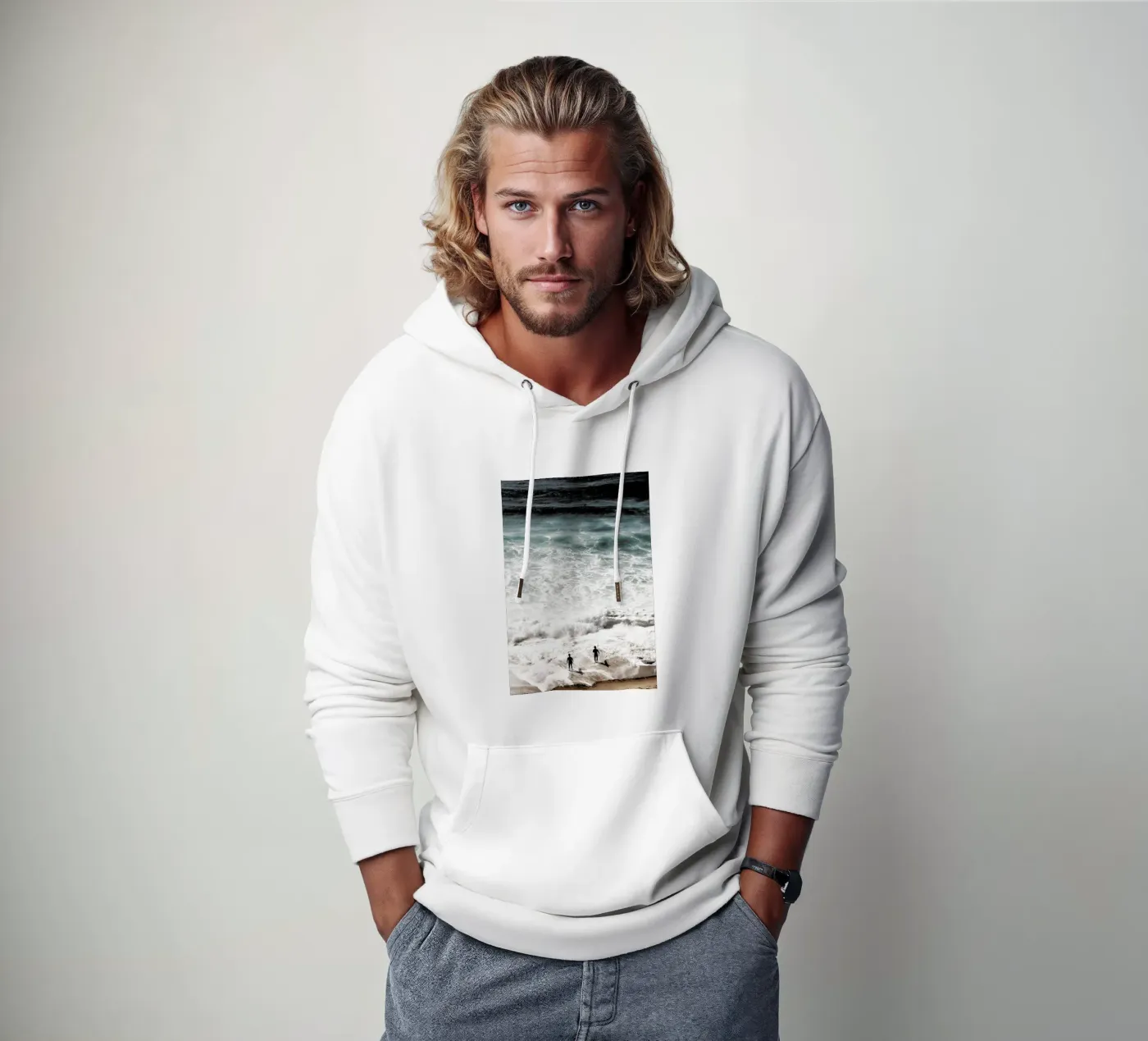 Calling felpa con cappuccio da In Full Color