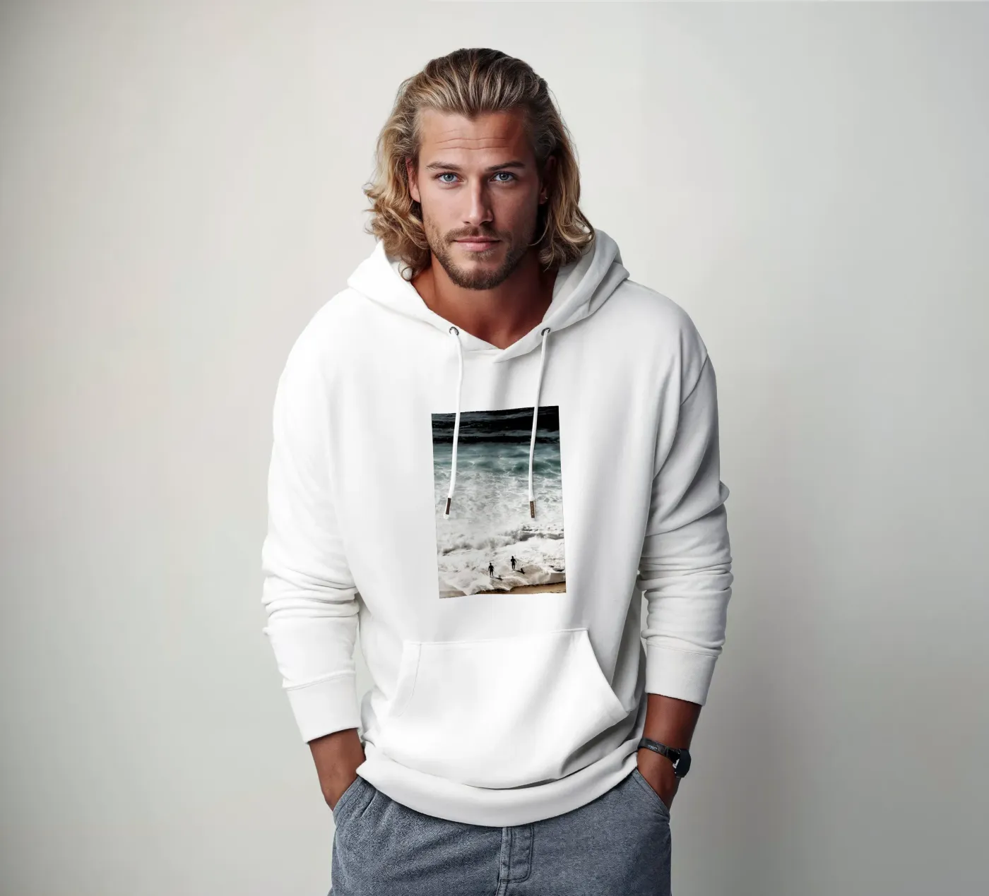 Calling felpa con cappuccio da In Full Color