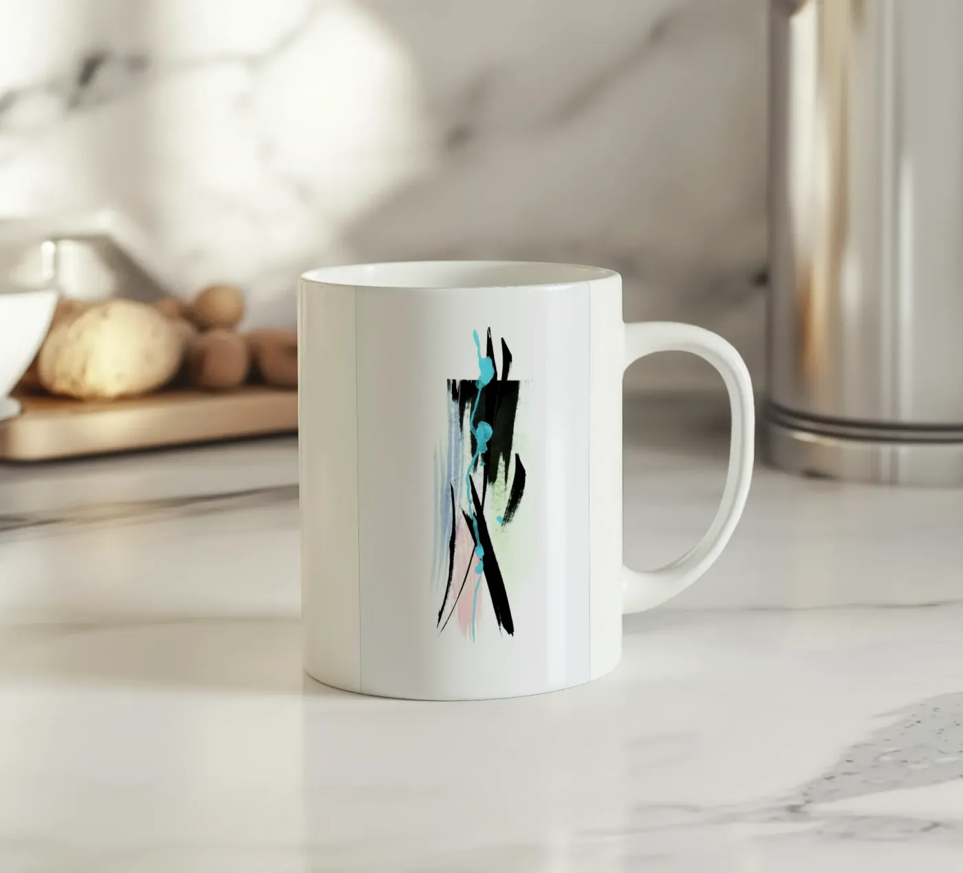 Line Dance ceramic mug by Pure