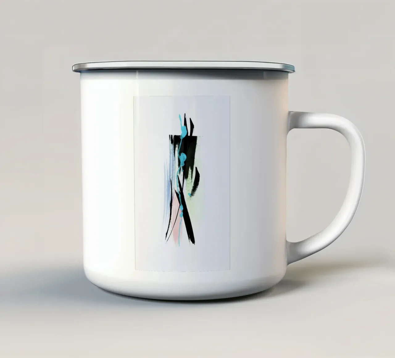 Line Dance tazza in smalto da Pure