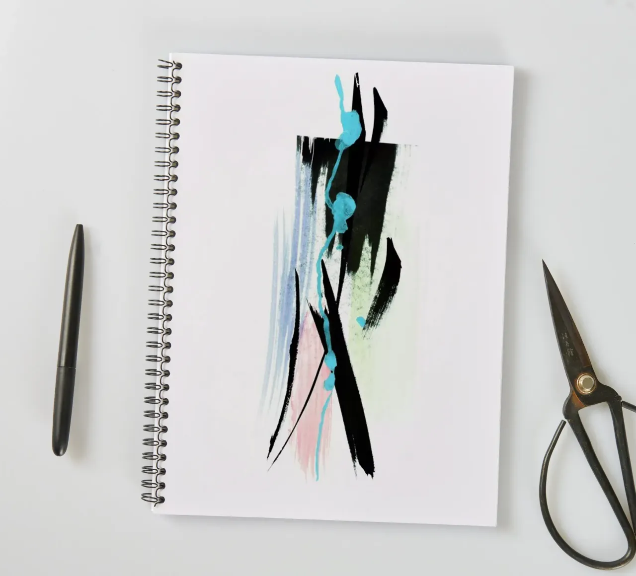 Line Dance spiral notebook by Pure