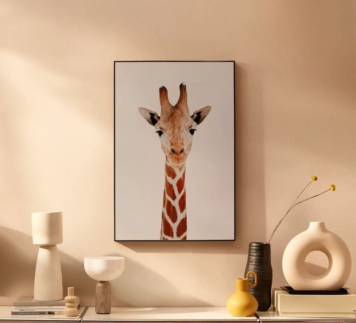 Giraffe Acryl-Glas von Paws & Claws