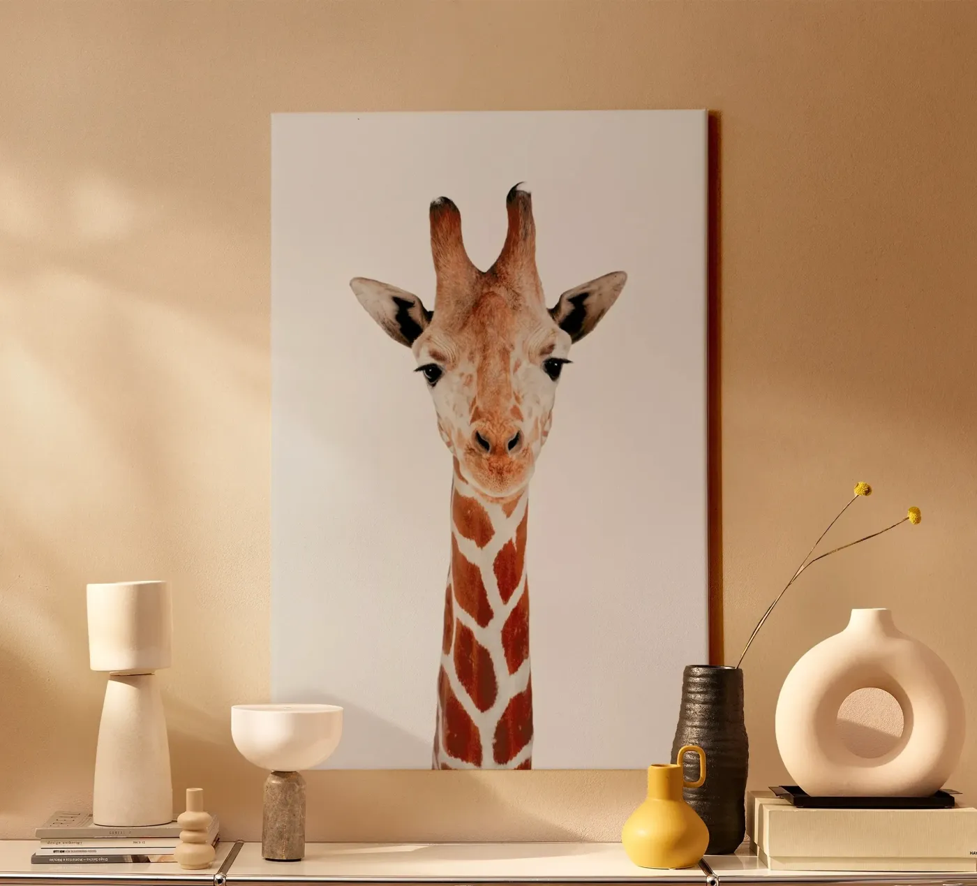 Giraffe canvas van Paws & Claws