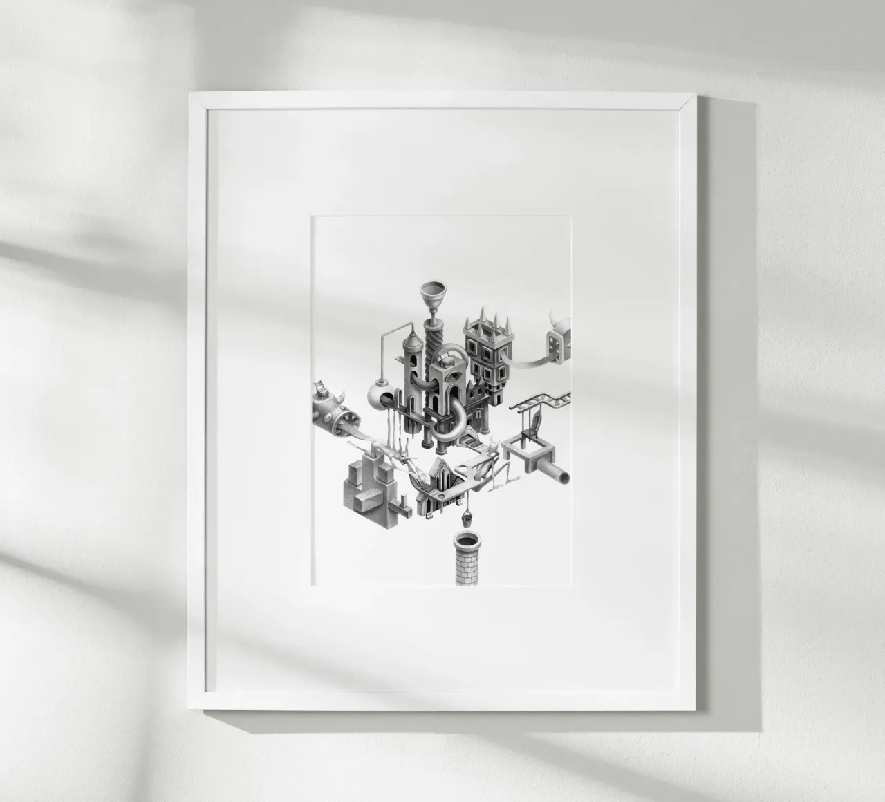 Isometrischer Zirkus Hahnemühle von Maria Vdovichenko