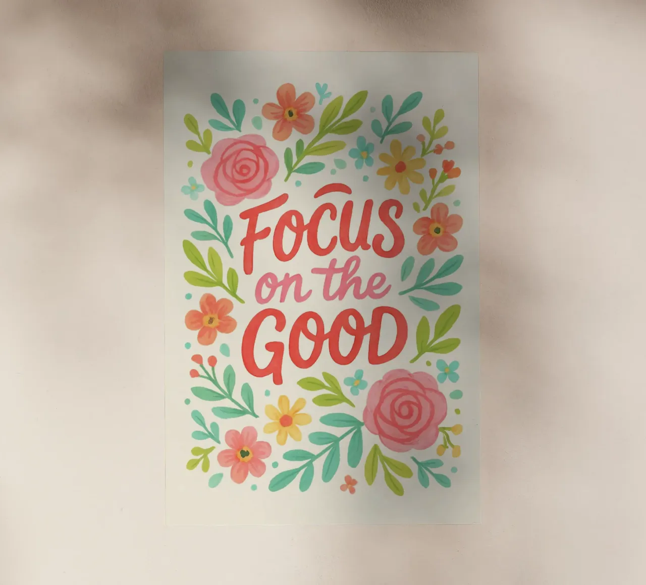Focus on the Good pellicola backlit da Wall of Whispers