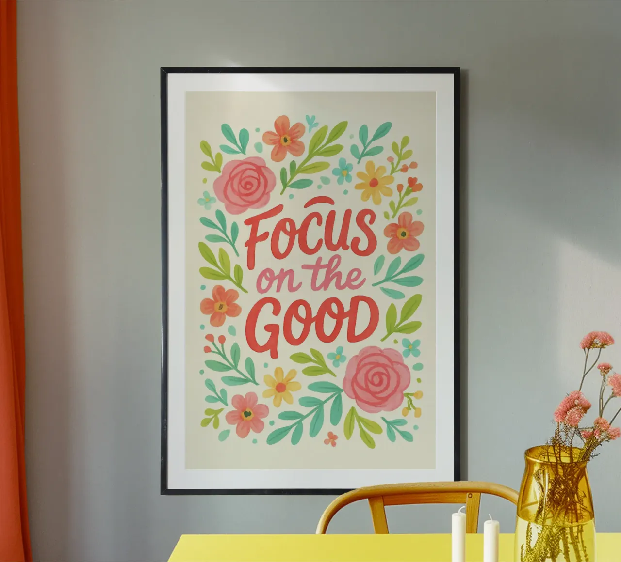 Focus on the Good carta hahnemühle da Wall of Whispers