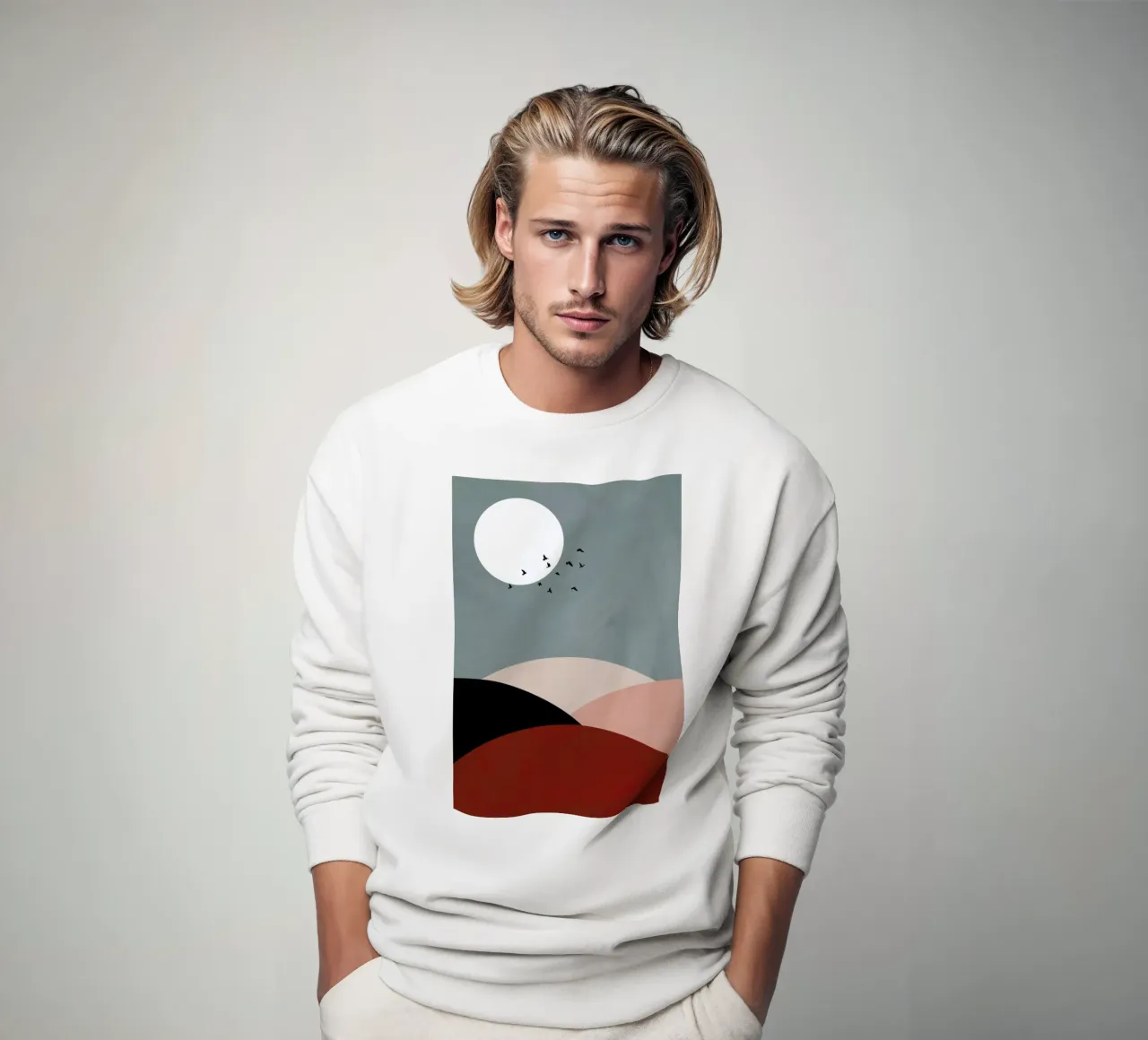 Hillscape II felpa da Pure