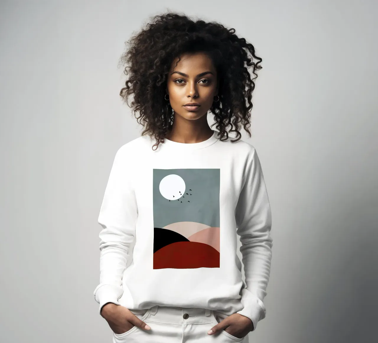 Hillscape II Sweatshirt von Pure