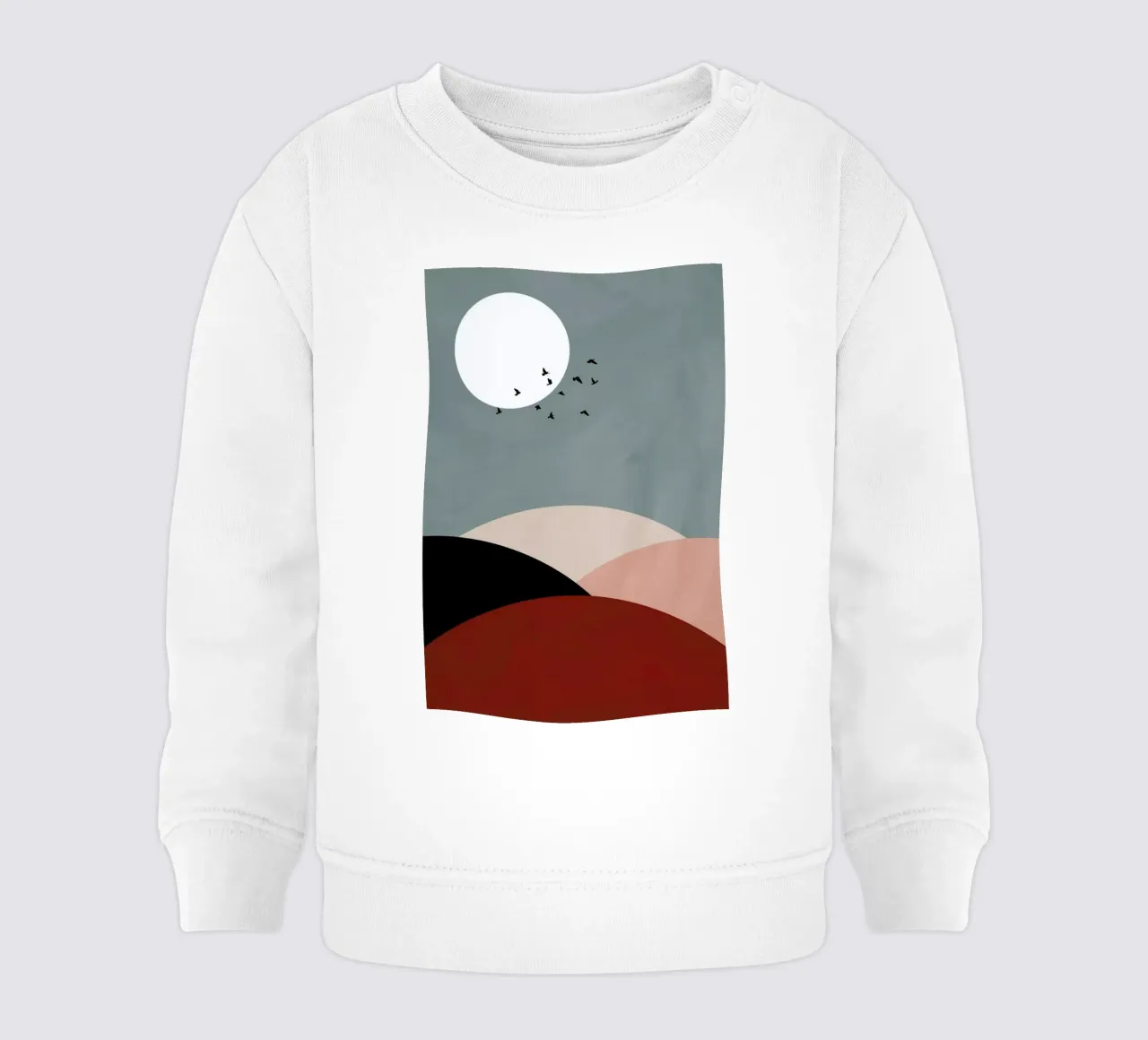 Hillscape II baby sweatshirt by Pure