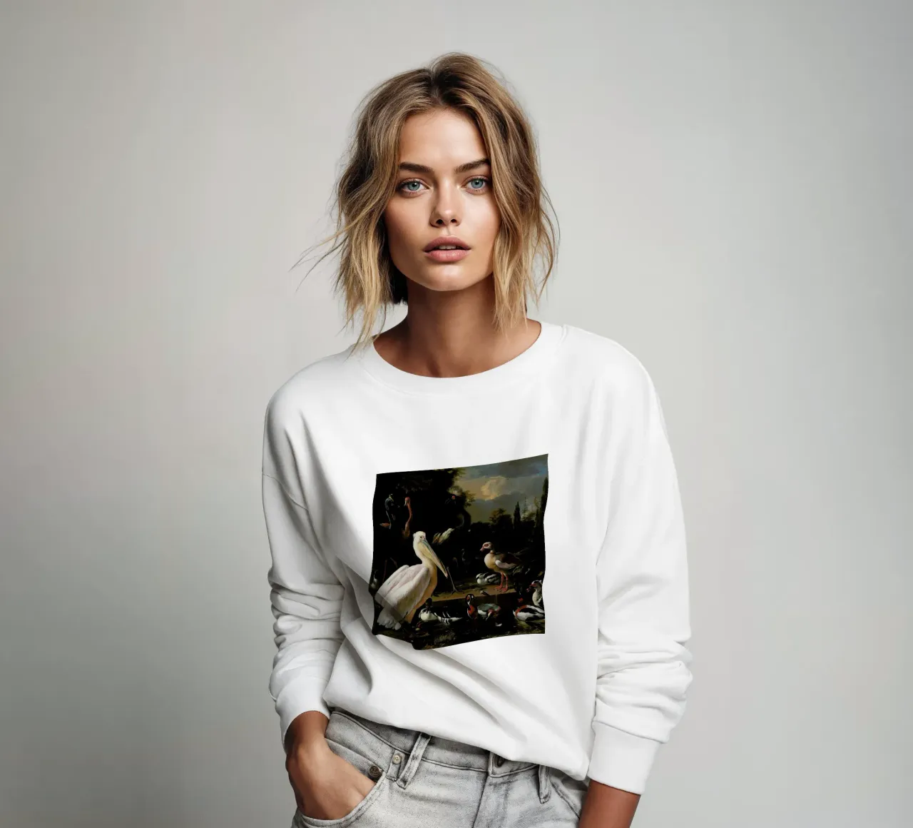 Birds in Pool felpa da Astër