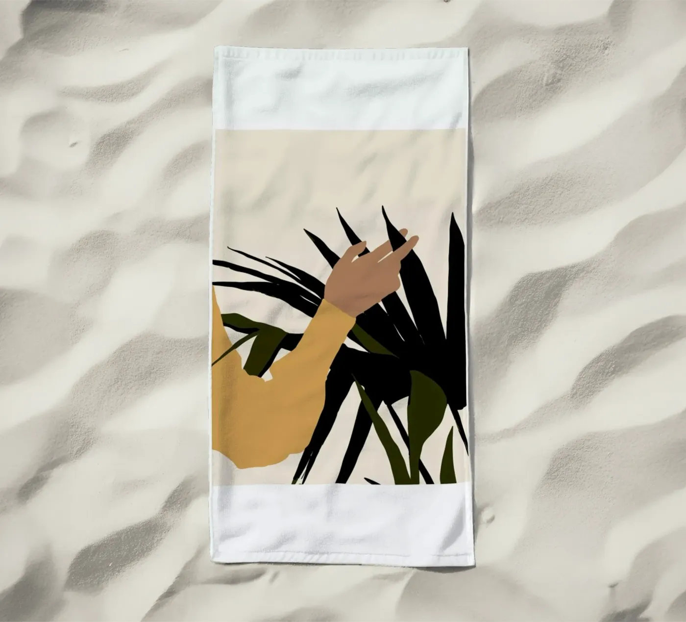 Tactility beach towel by Pure
