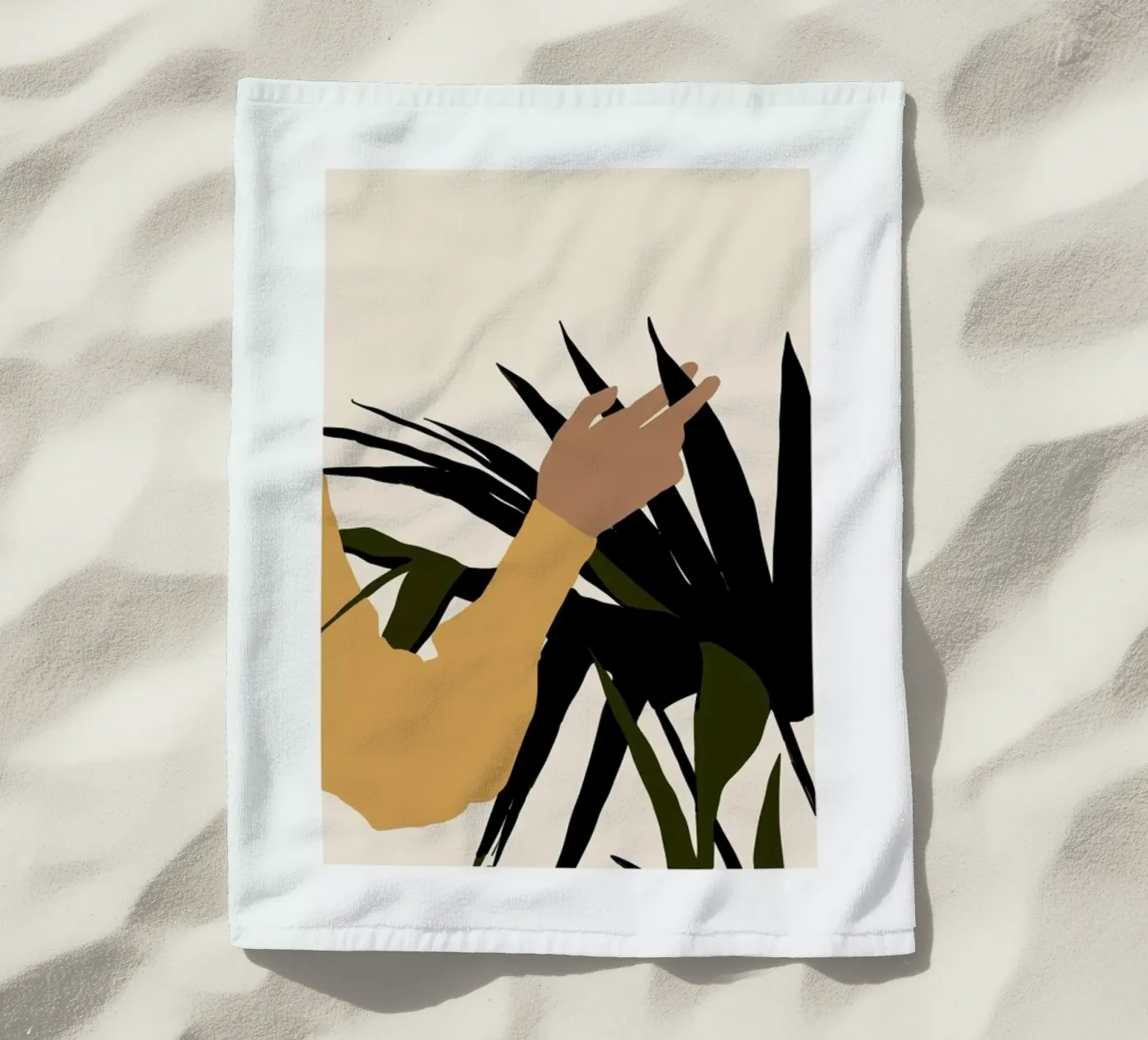 Tactility beach towel by Pure