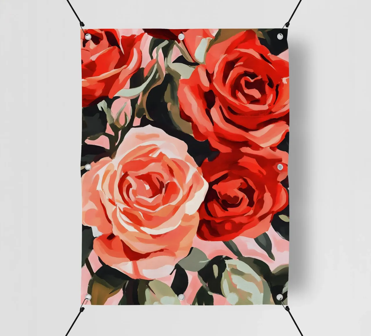 The Roses pvc cover by Gypsy Galleria