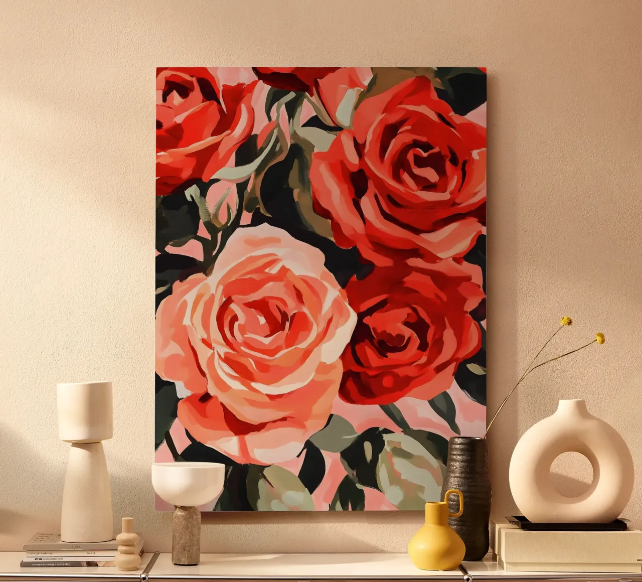 The Roses alu-dibond by Gypsy Galleria