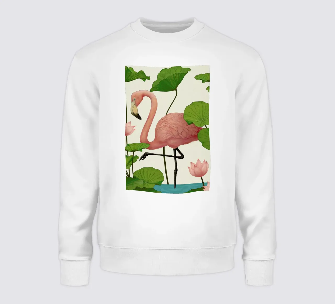 Flamingo felpa da Laura Graves