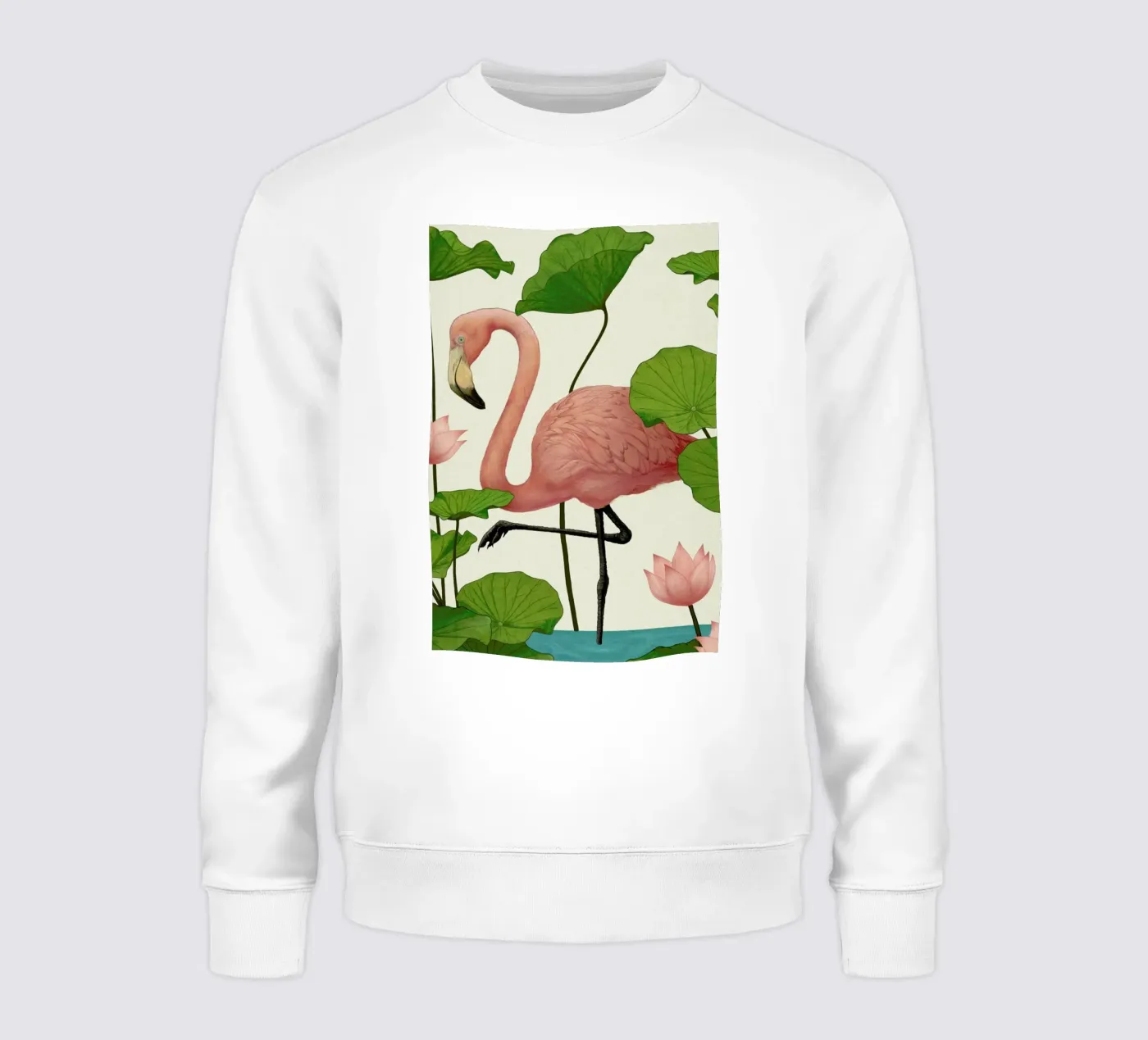 Flamingo felpa da Laura Graves