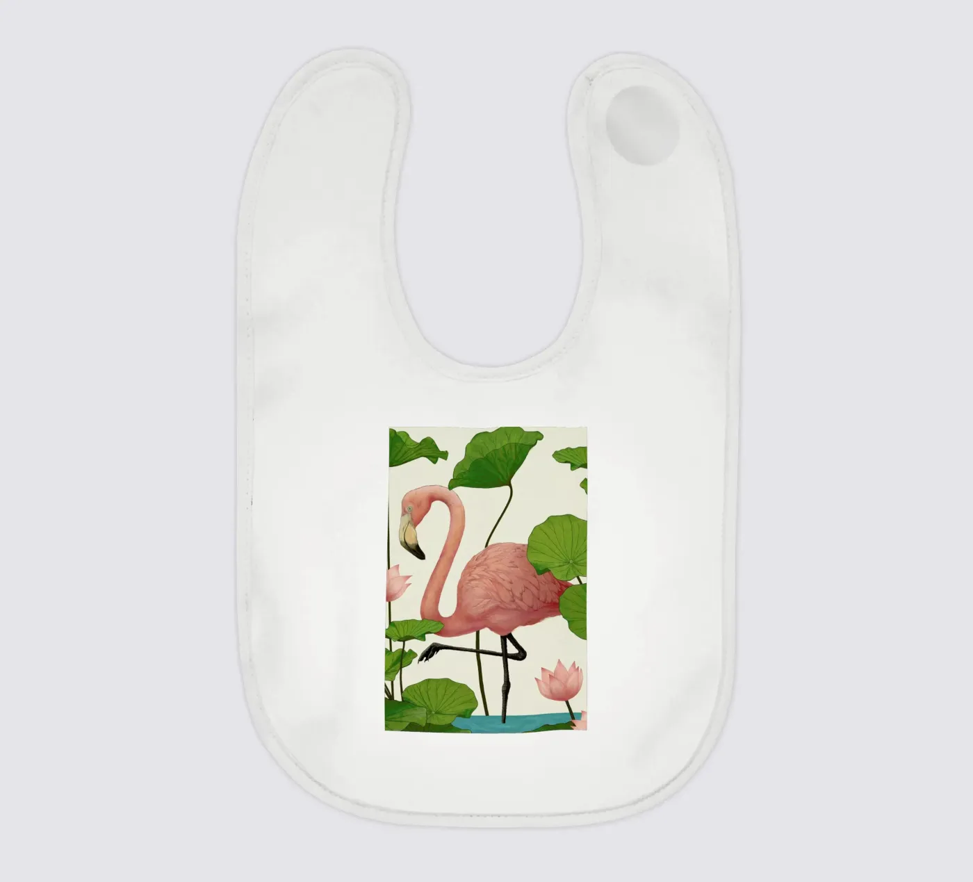 Flamingo bavaglino da Laura Graves