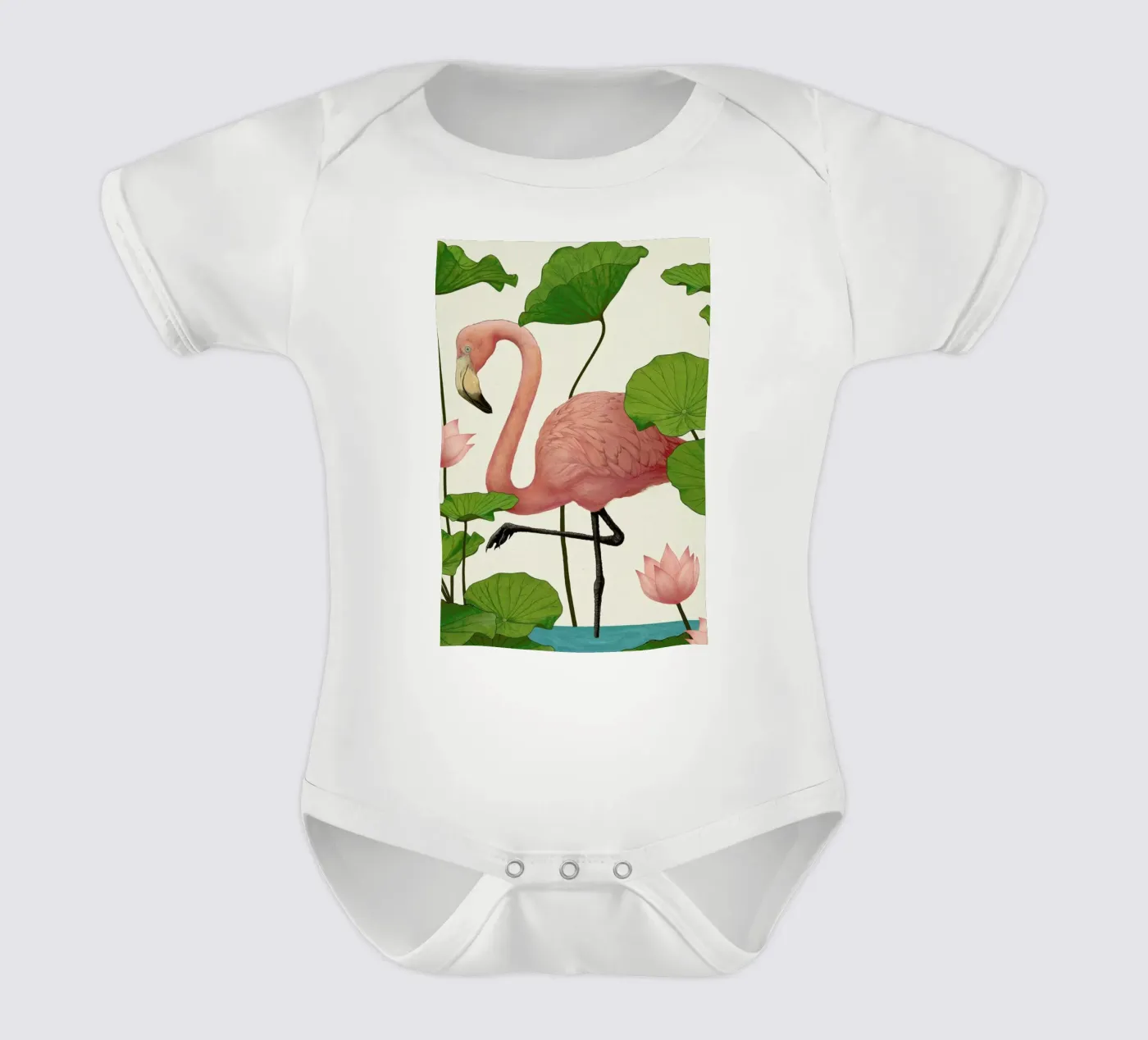Flamingo body bébé de Laura Graves