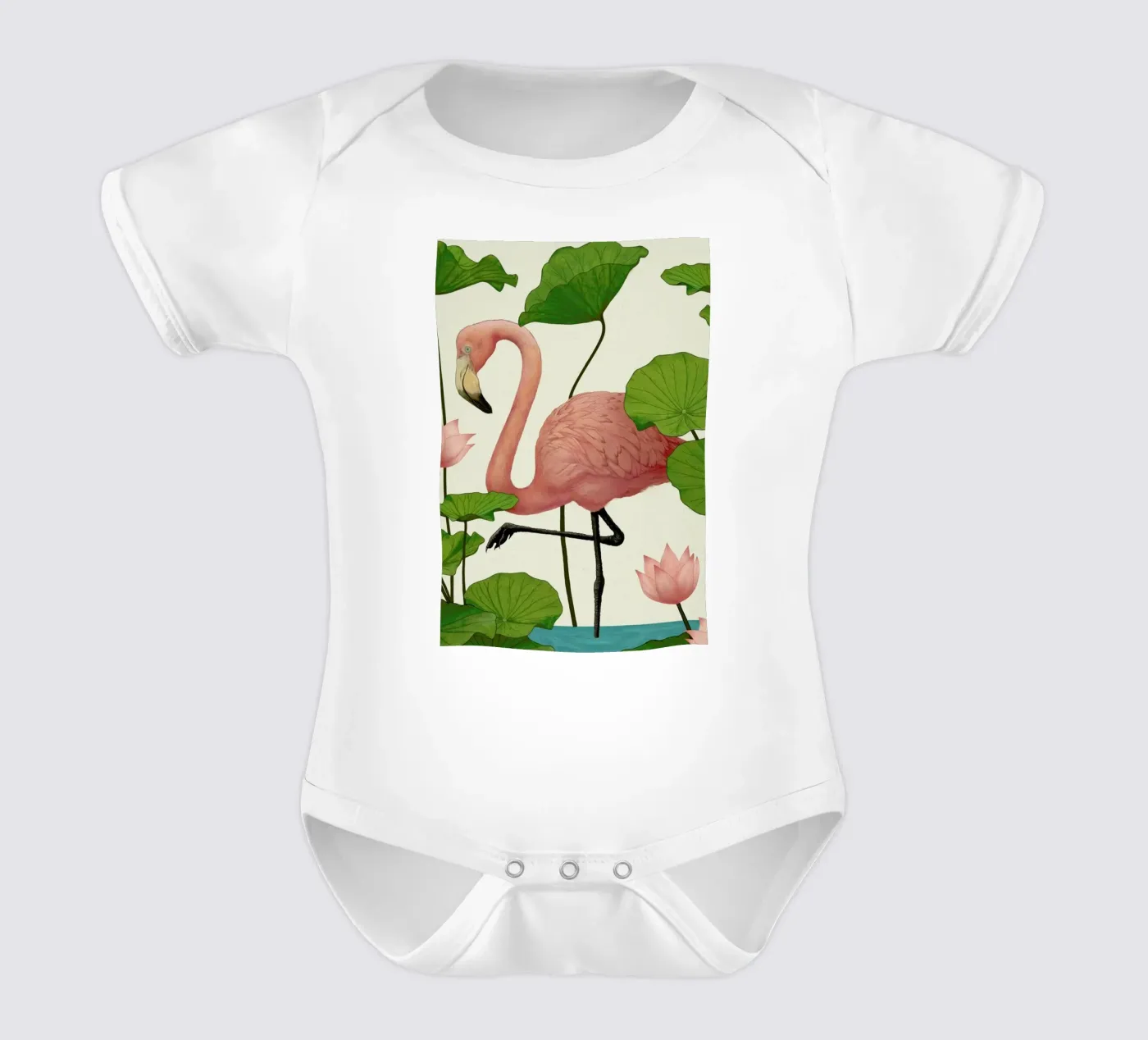 Flamingo body bébé de Laura Graves