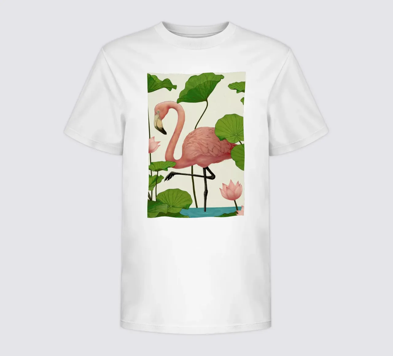 Flamingo t-shirt bambini da Laura Graves