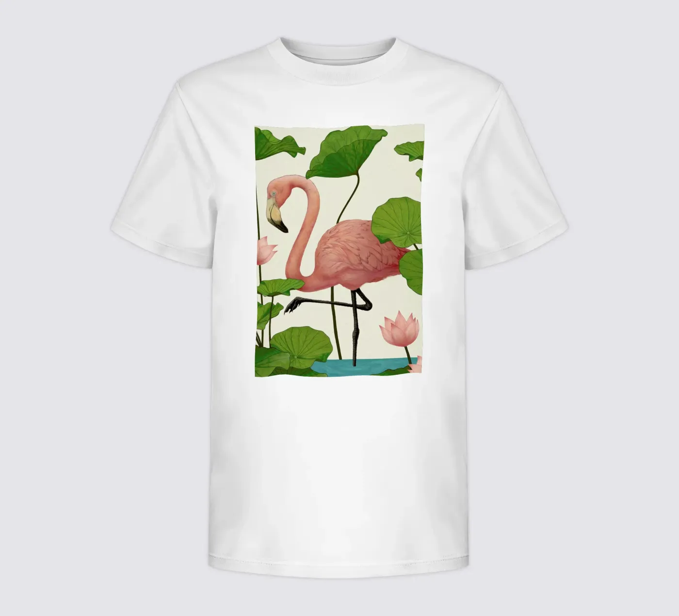 Flamingo kinder t-shirt van Laura Graves