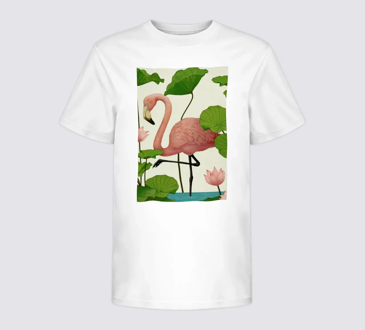 Flamingo t-shirt bambini da Laura Graves
