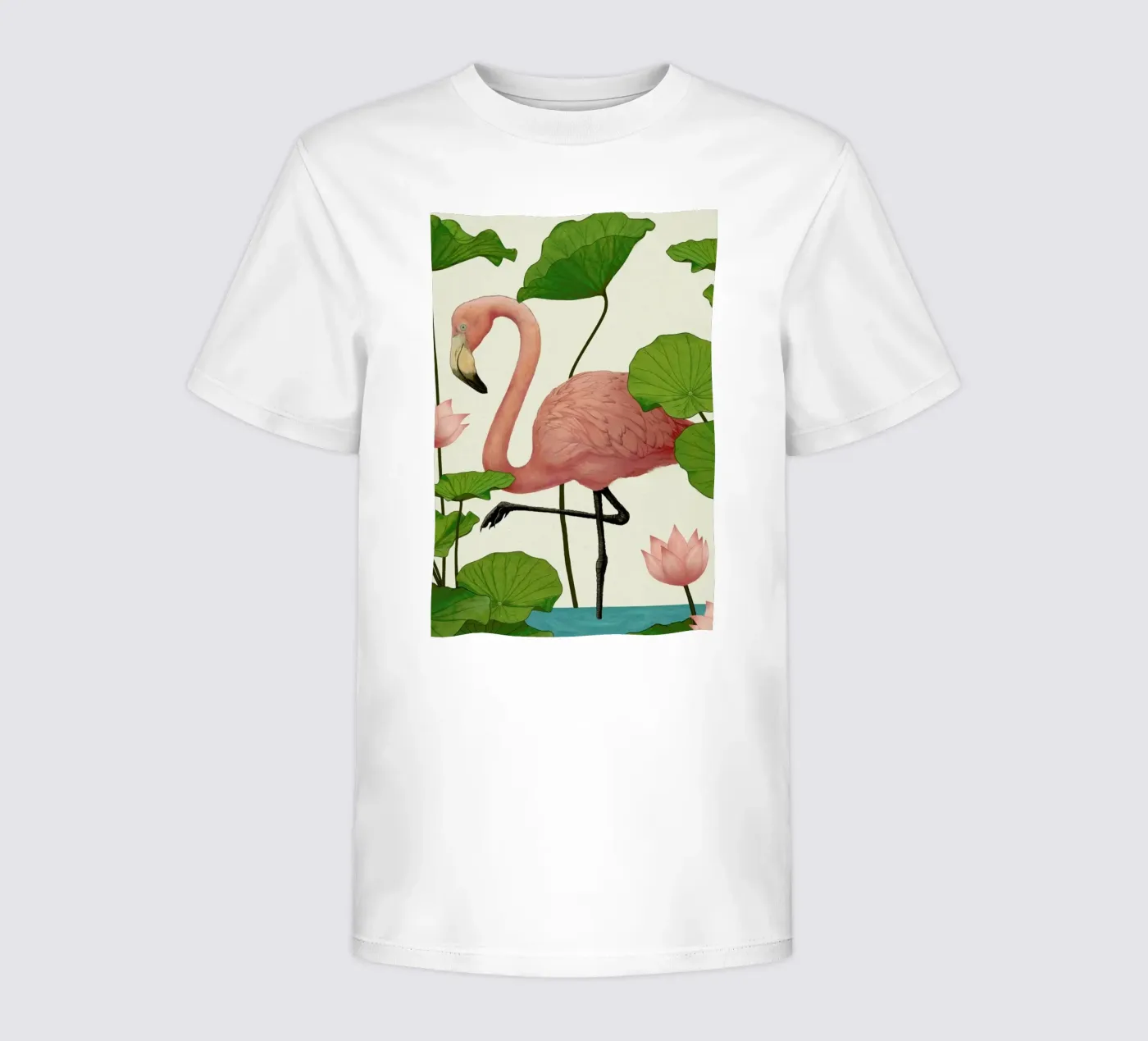 Flamingo kinder t-shirt van Laura Graves