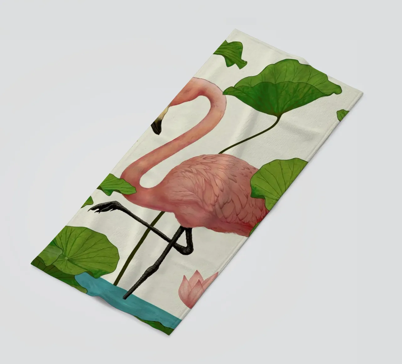 Flamingo telo mare da Laura Graves