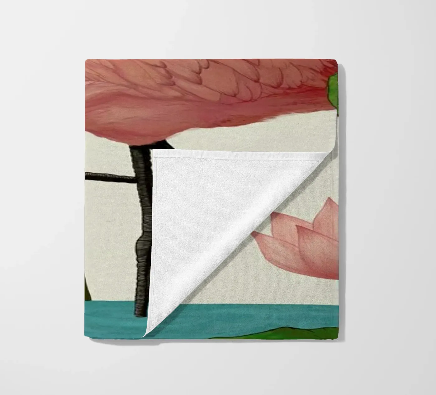 Flamingo telo mare da Laura Graves