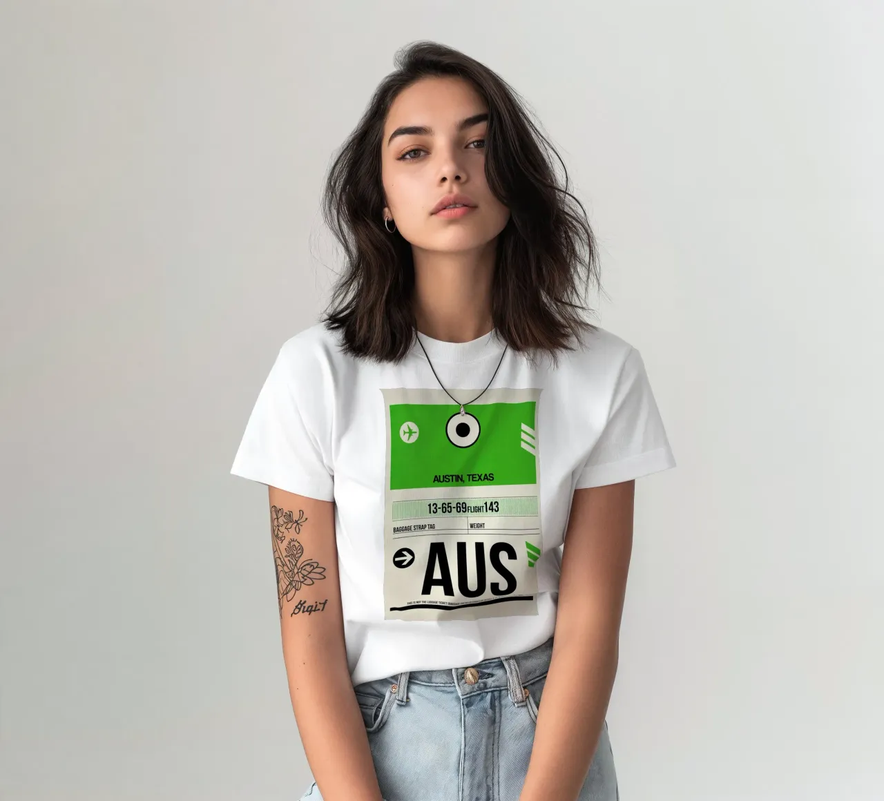 AUS-Austin I t-shirt da Naxart