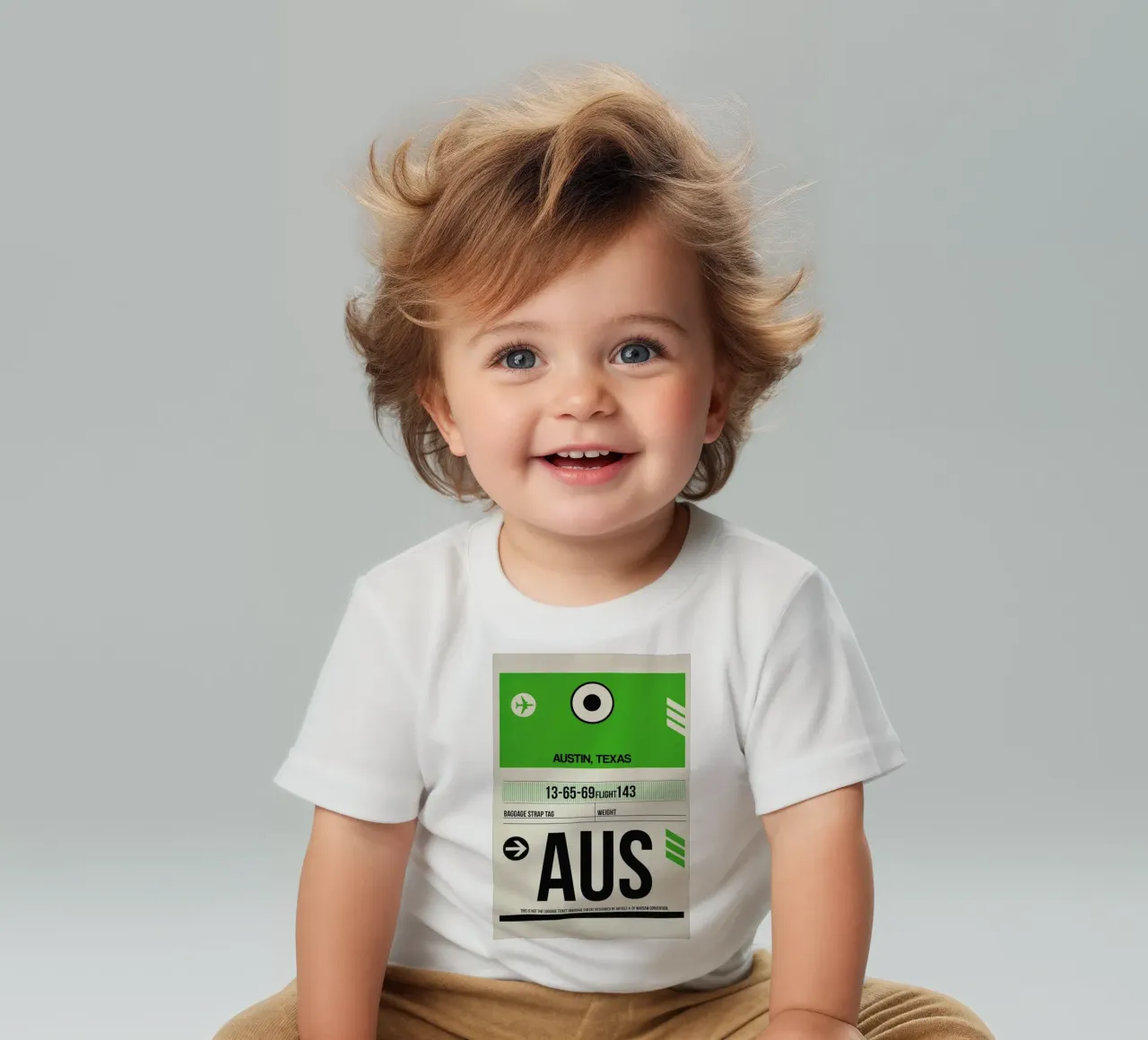 AUS-Austin I maglietta neonato da Naxart