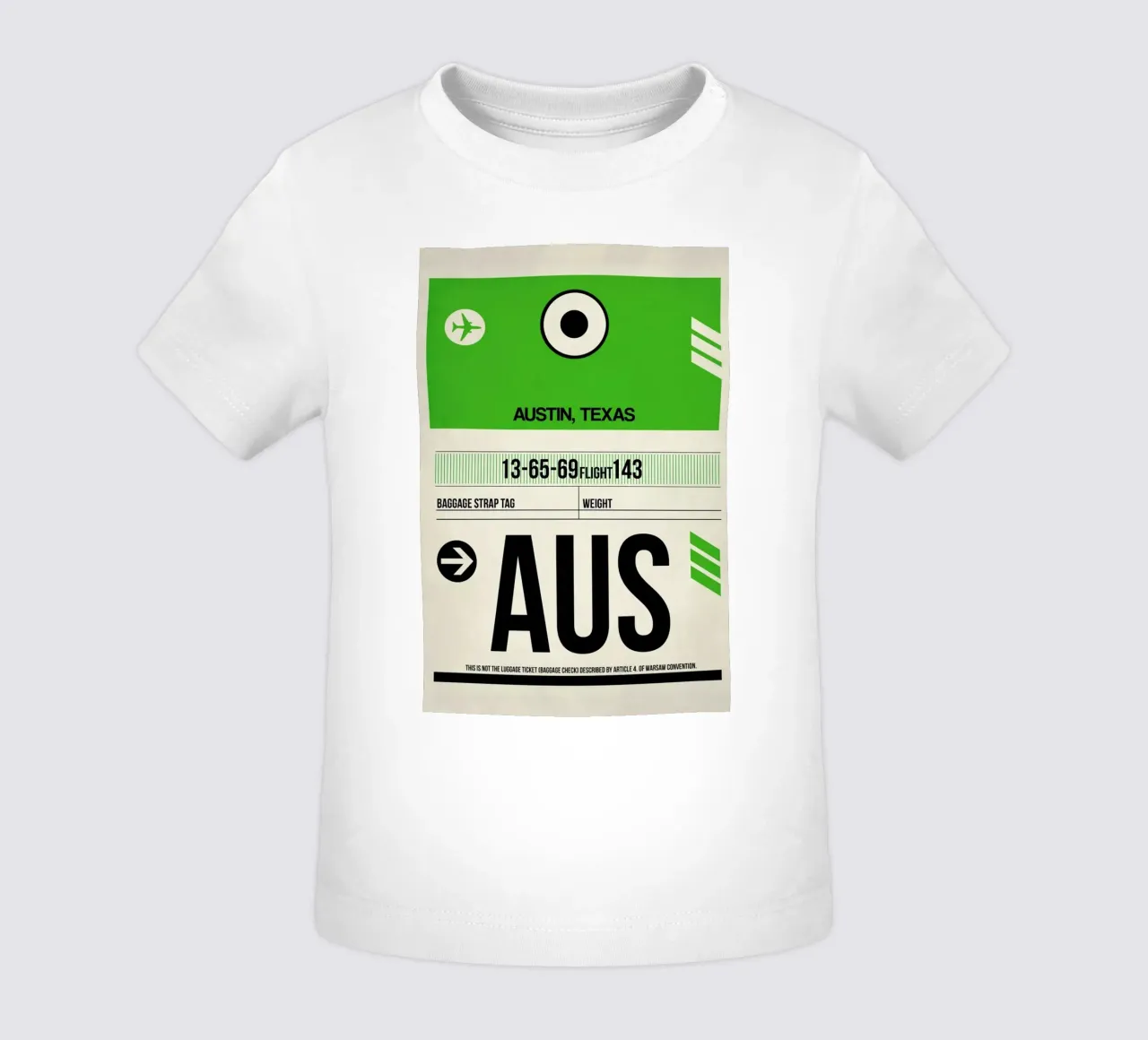 AUS-Austin I maglietta neonato da Naxart
