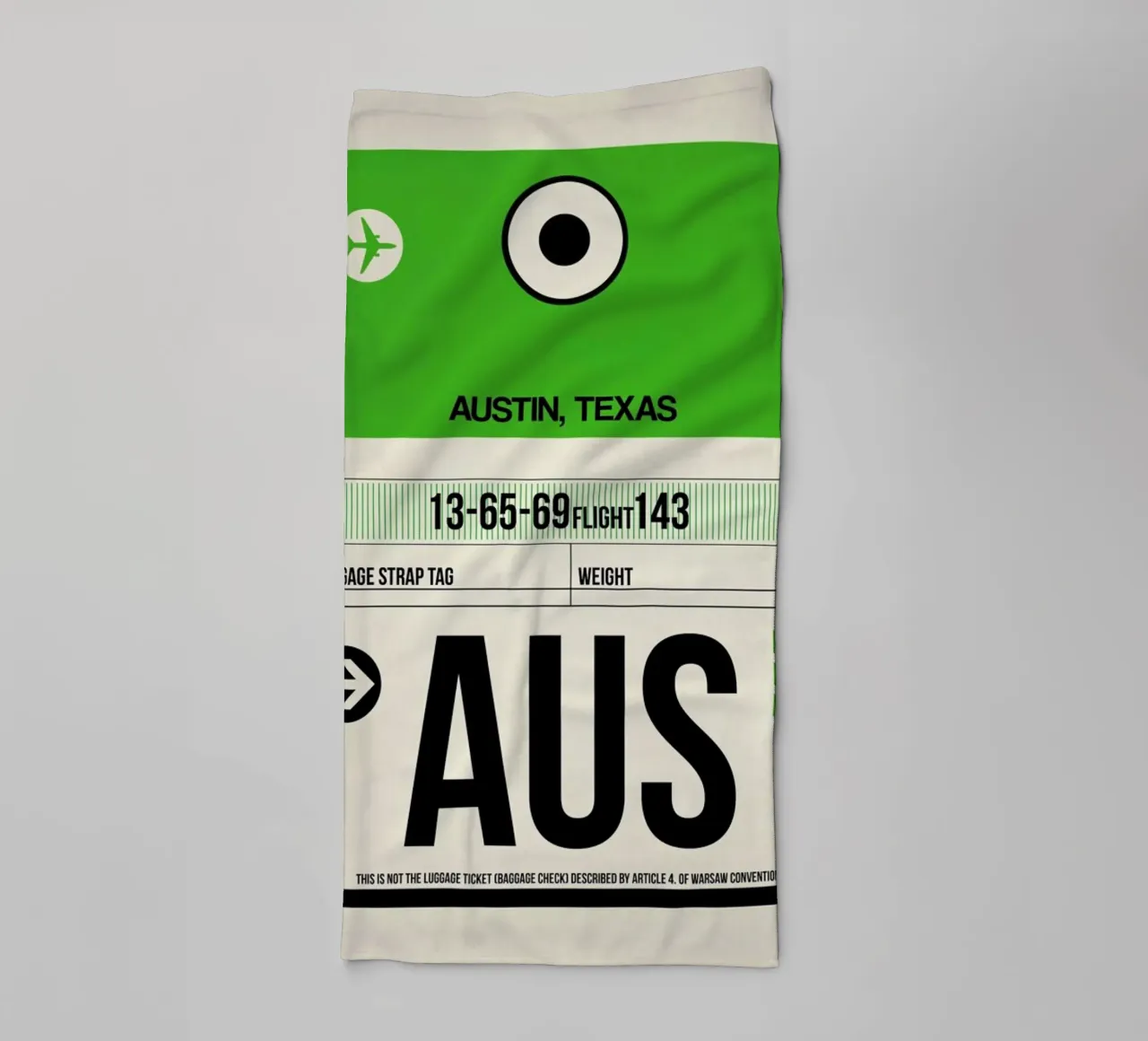 AUS-Austin I asciugamano da bagno da Naxart