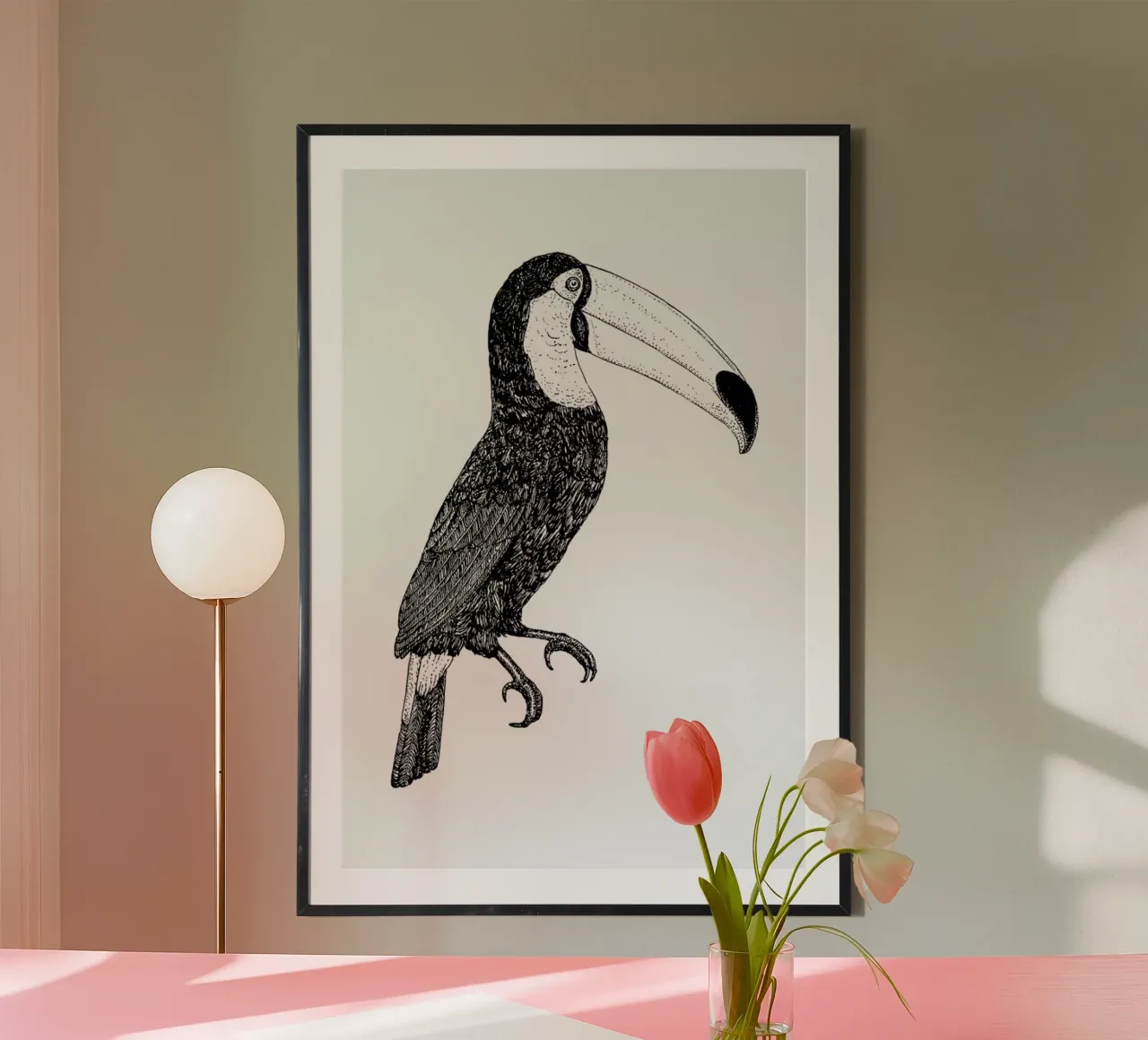 Toco Bw poster da Florent Bodart