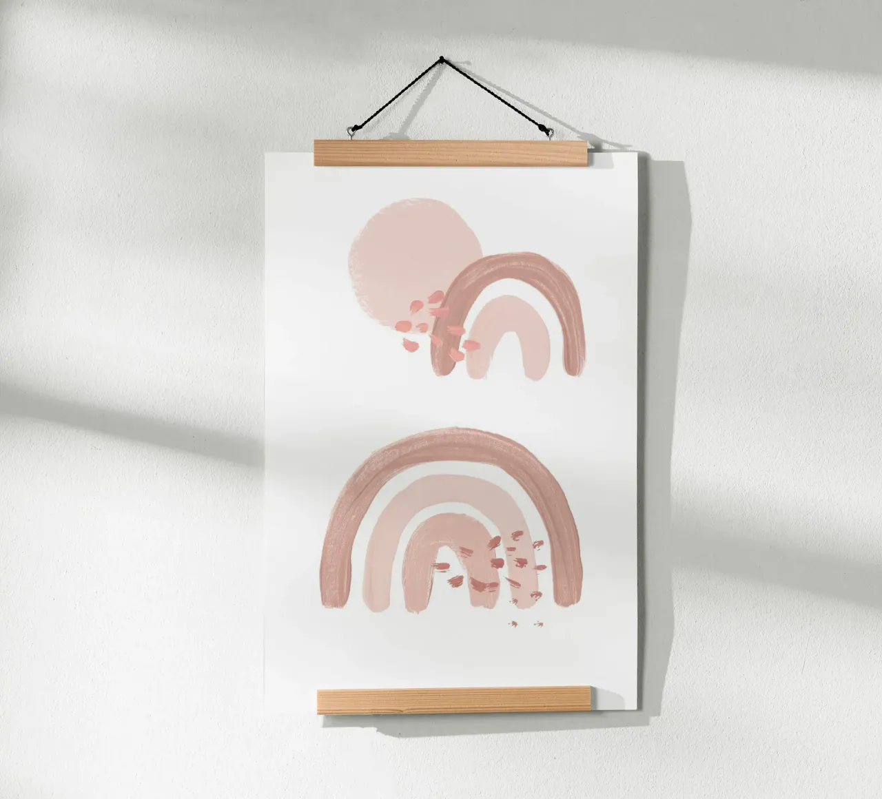 Rainbow Acrylic poster da KRUTH DESIGN